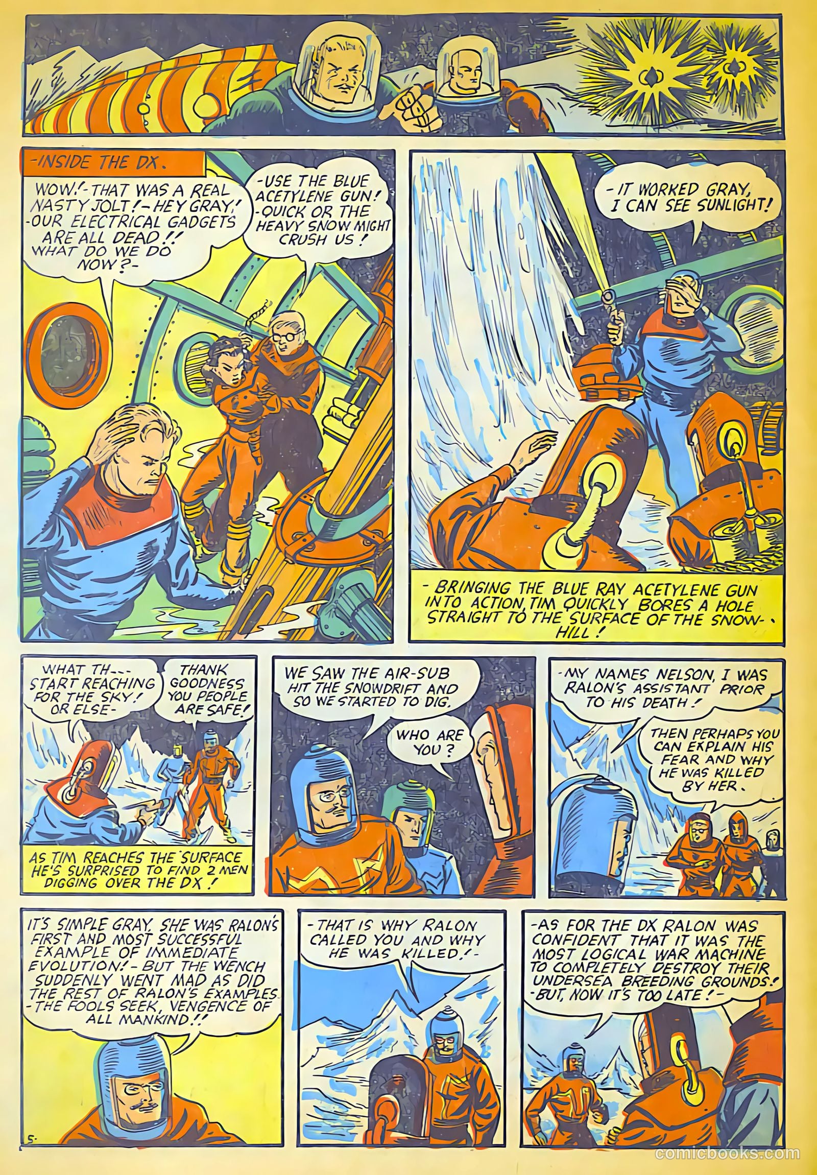 Amazing Mystery Funnies #6 — page 6 of 7