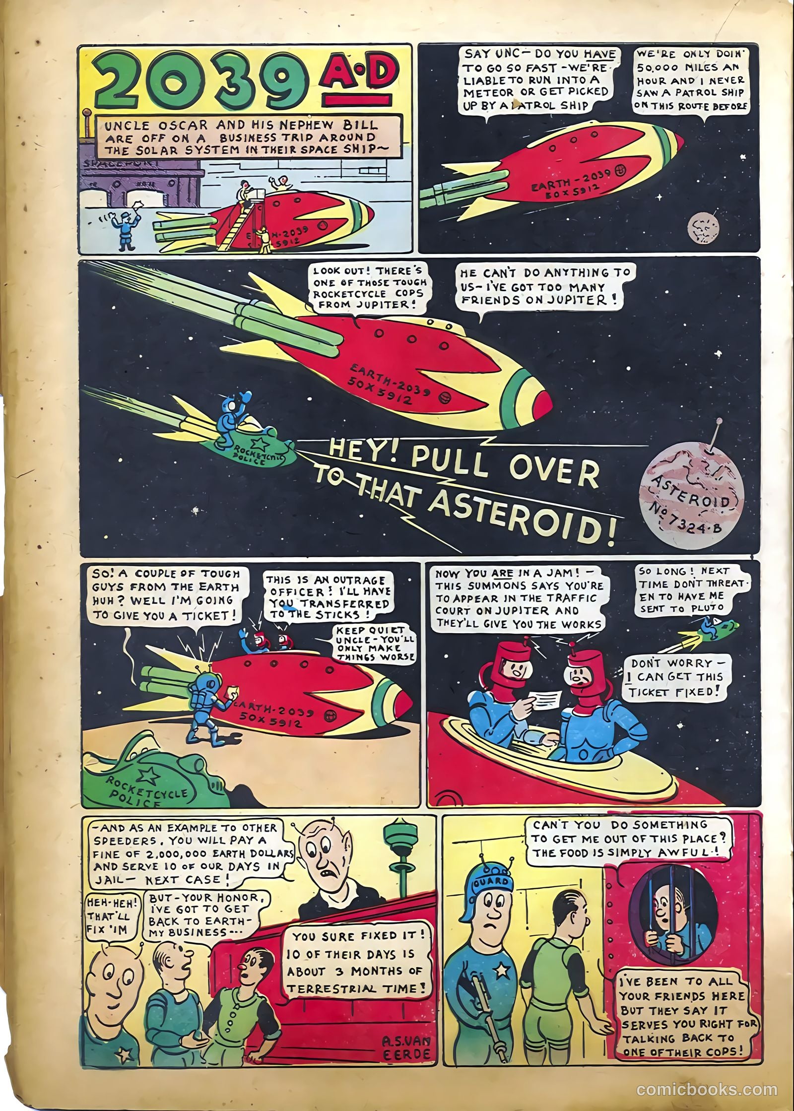 Amazing Mystery Funnies #7 — page 18 of 52
