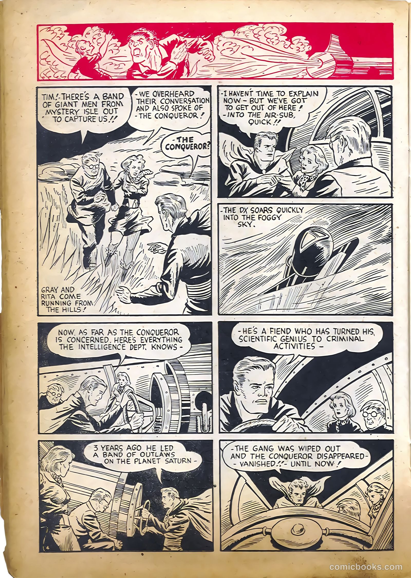 Amazing Mystery Funnies #7 — page 22 of 52