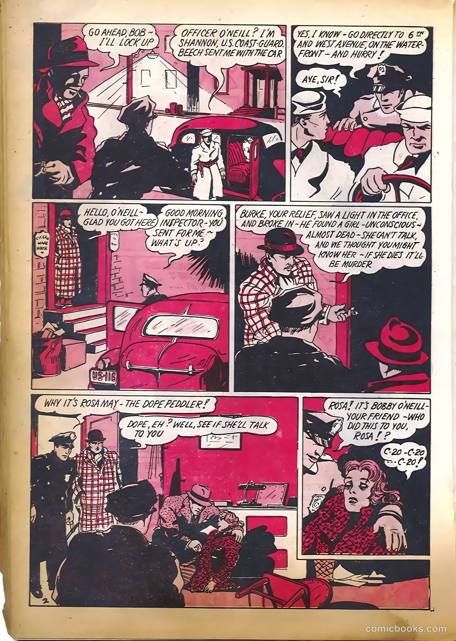 Amazing Mystery Funnies #7 — page 28 of 52