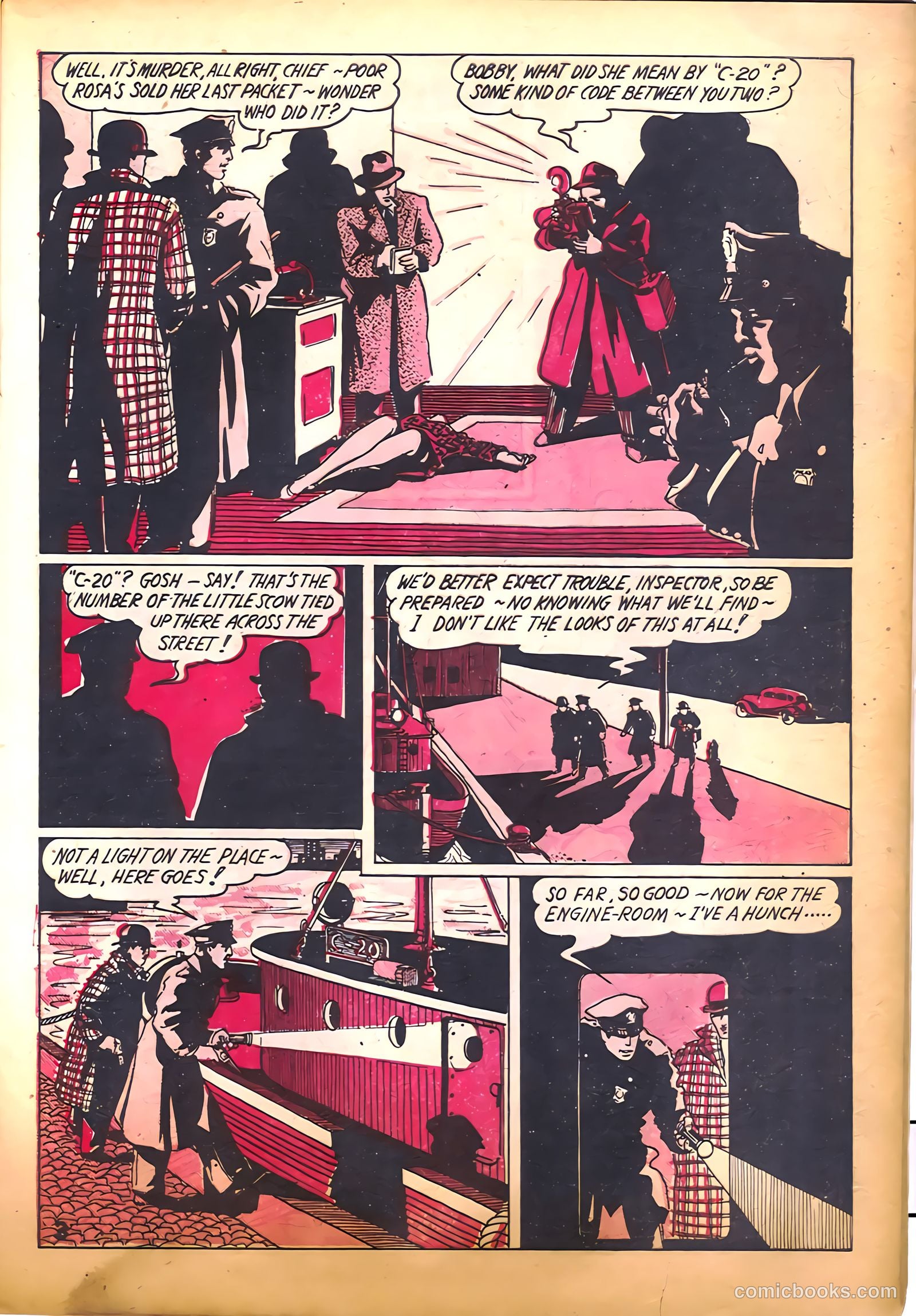 Amazing Mystery Funnies #7 — page 29 of 52