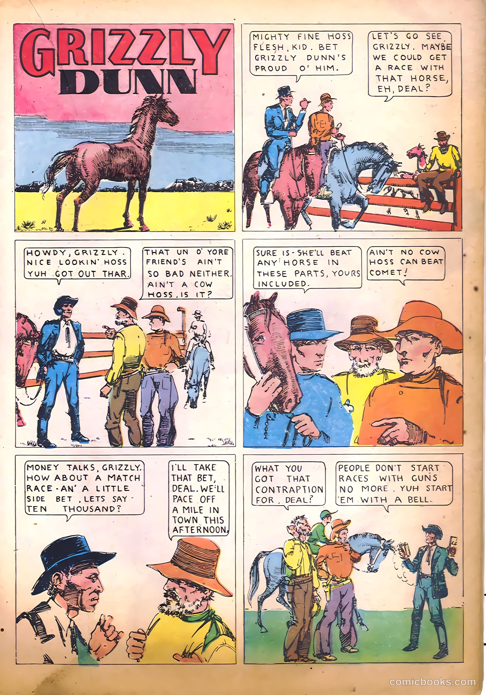 Amazing Mystery Funnies #7 — page 35 of 52