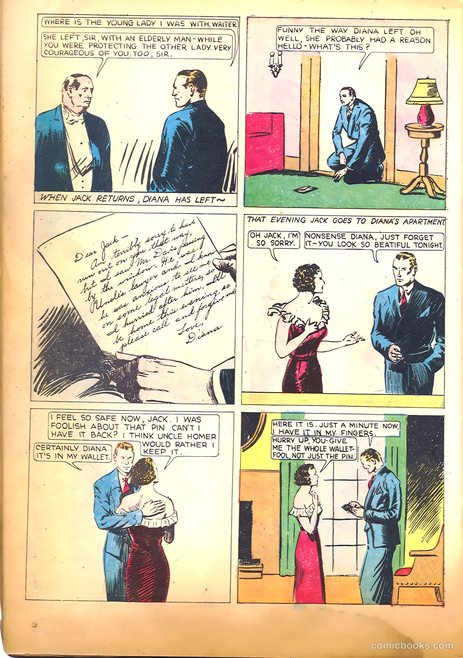 Amazing Mystery Funnies #7 — page 40 of 52