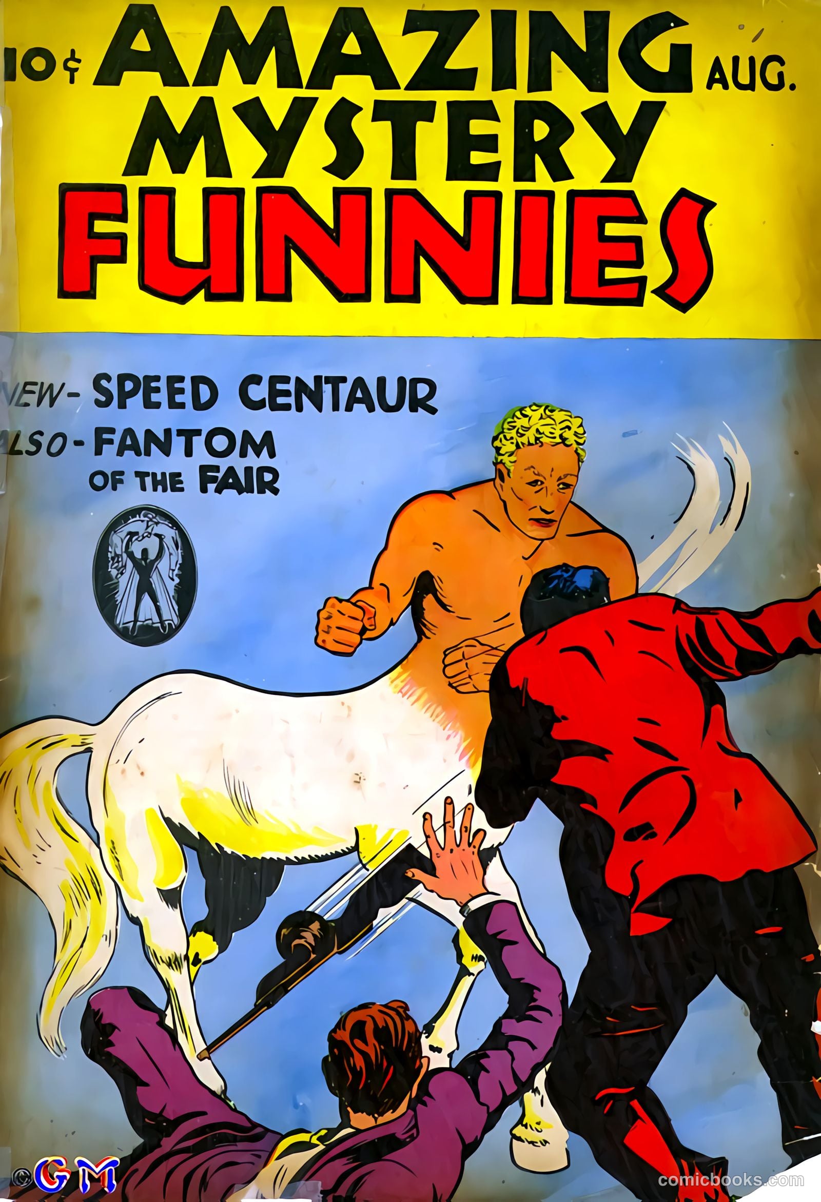 Amazing Mystery Funnies #8 — page 1 of 53