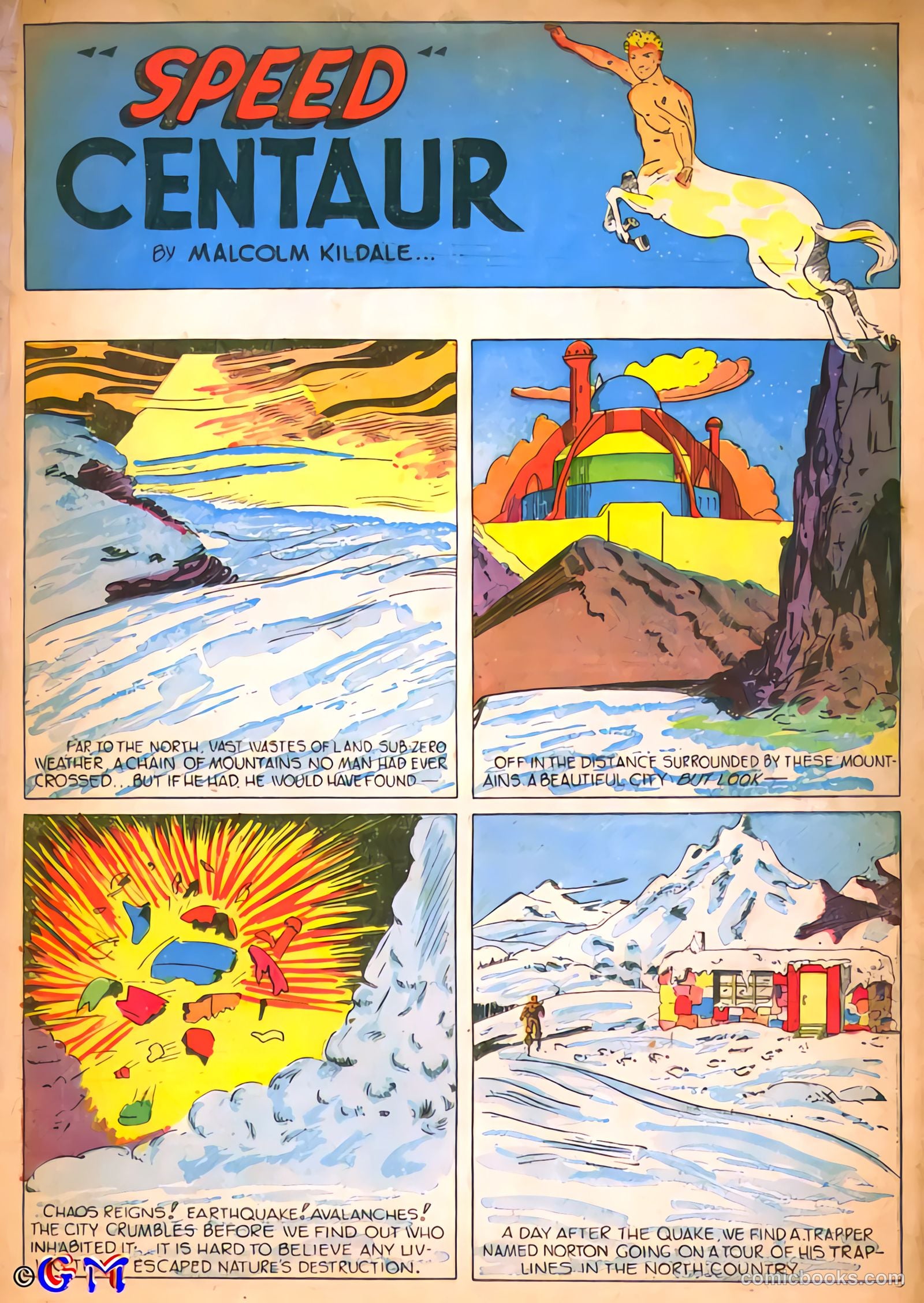 Amazing Mystery Funnies #8 — page 3 of 53