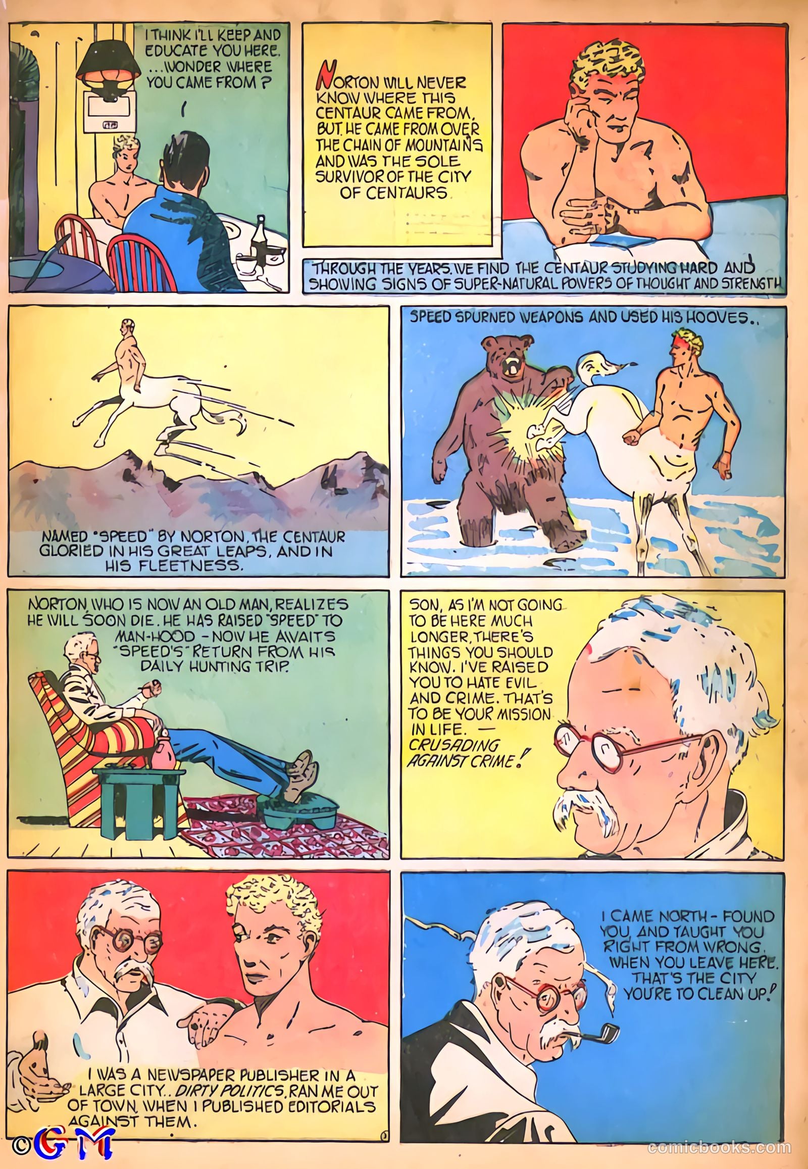 Amazing Mystery Funnies #8 — page 5 of 53