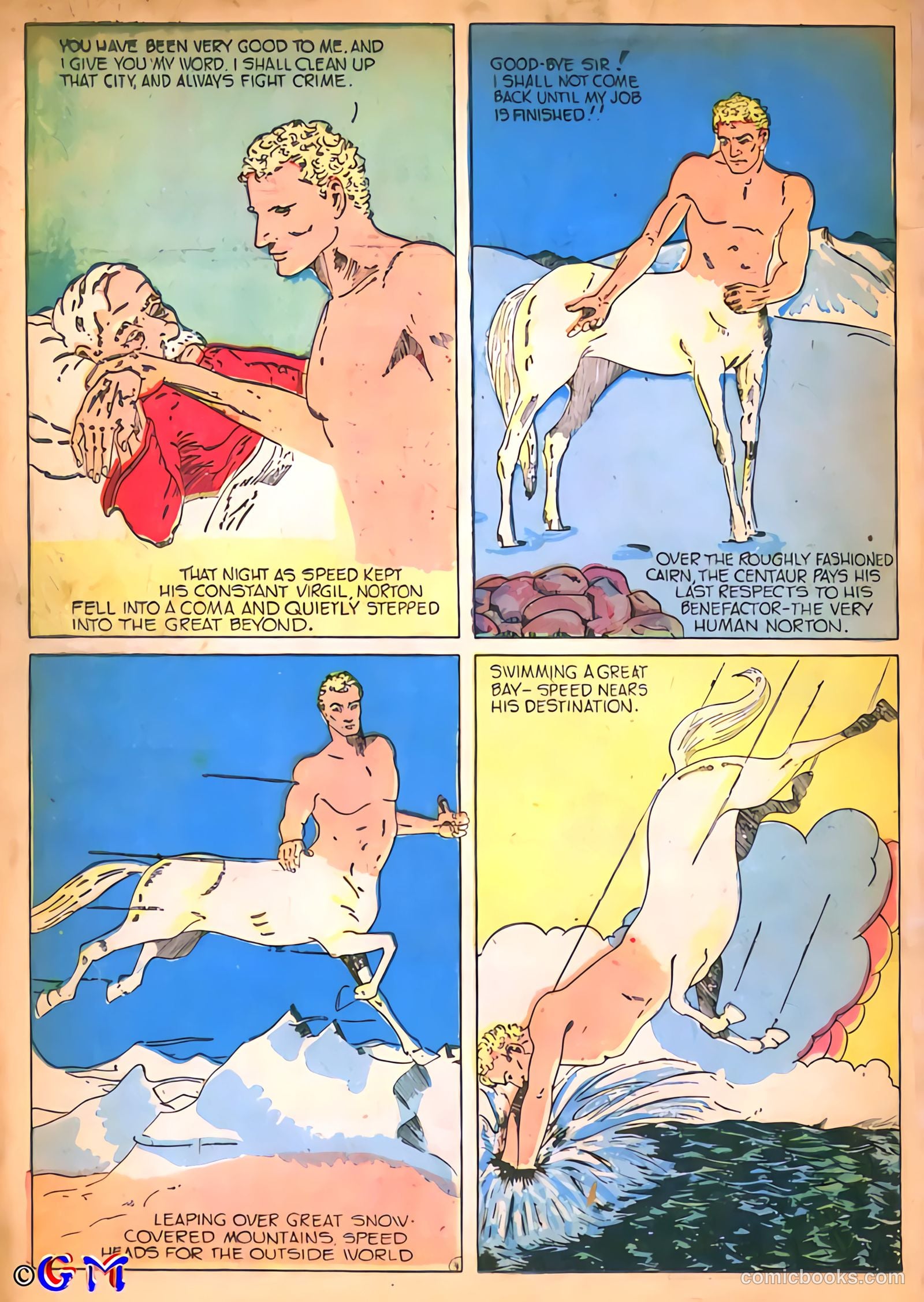 Amazing Mystery Funnies #8 — page 6 of 53