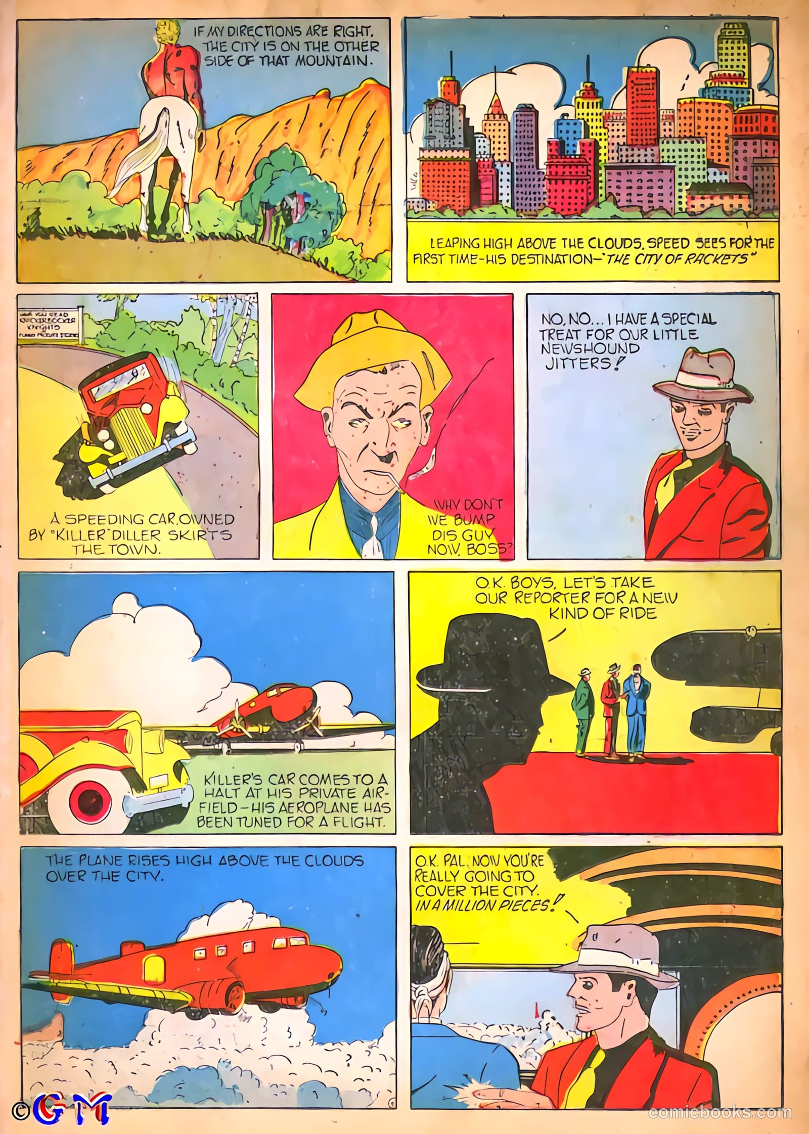 Amazing Mystery Funnies #8 — page 7 of 53