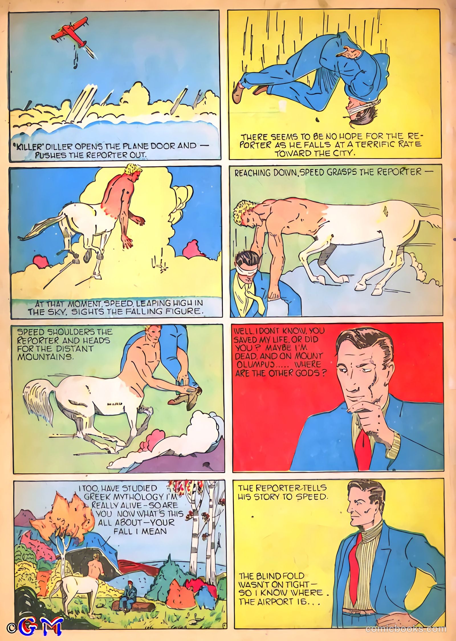 Amazing Mystery Funnies #8 — page 8 of 53