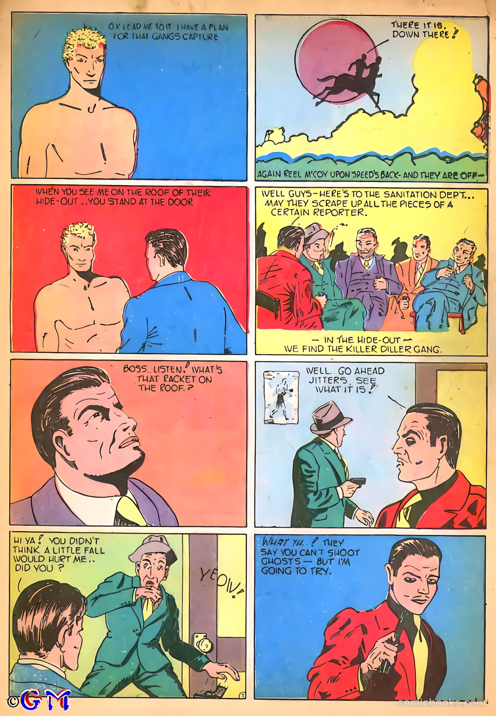 Amazing Mystery Funnies #8 — page 9 of 53