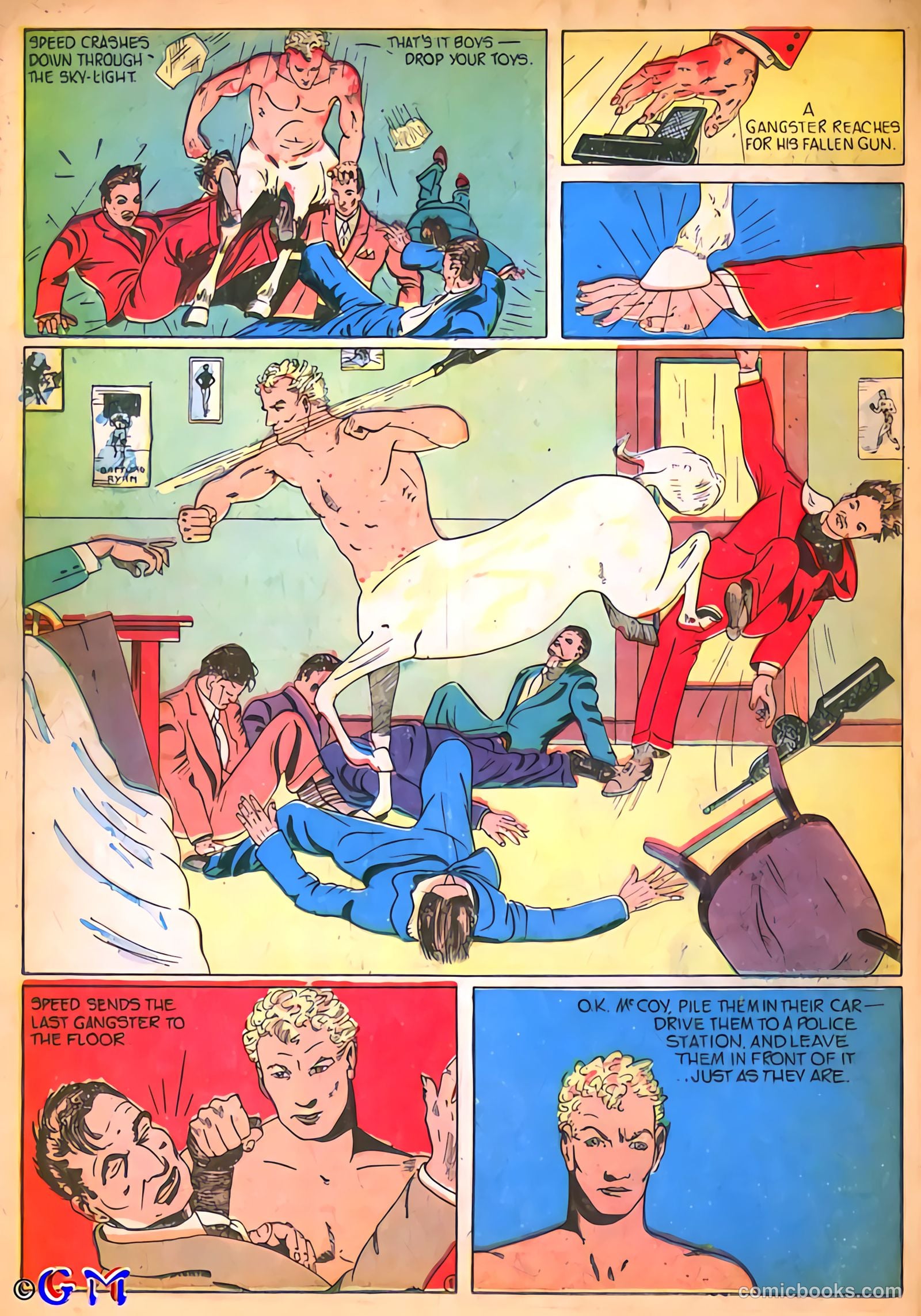 Amazing Mystery Funnies #8 — page 10 of 53