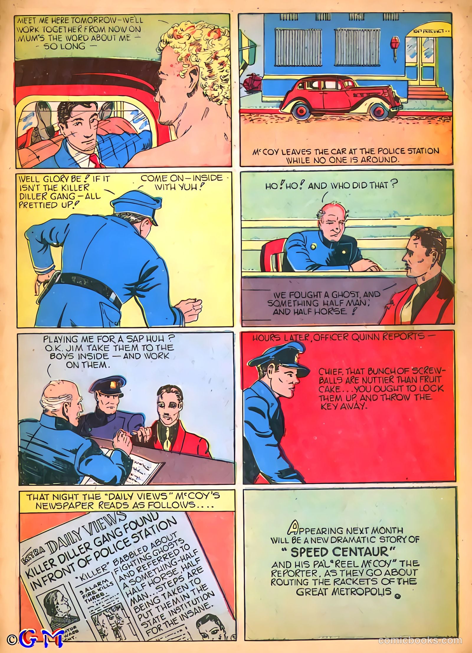 Amazing Mystery Funnies #8 — page 11 of 53