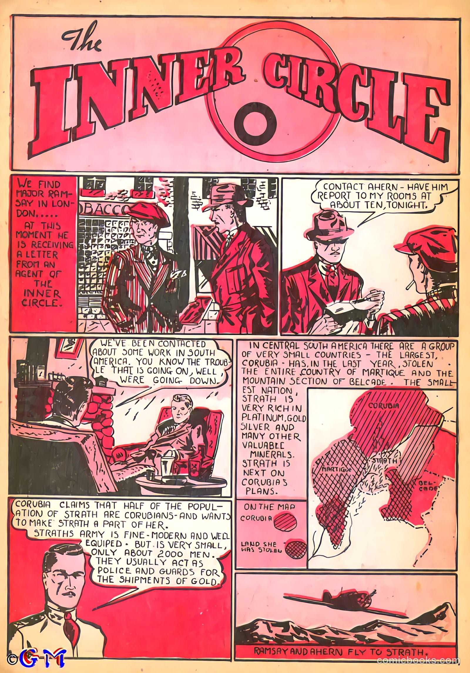 Amazing Mystery Funnies #8 — page 12 of 53
