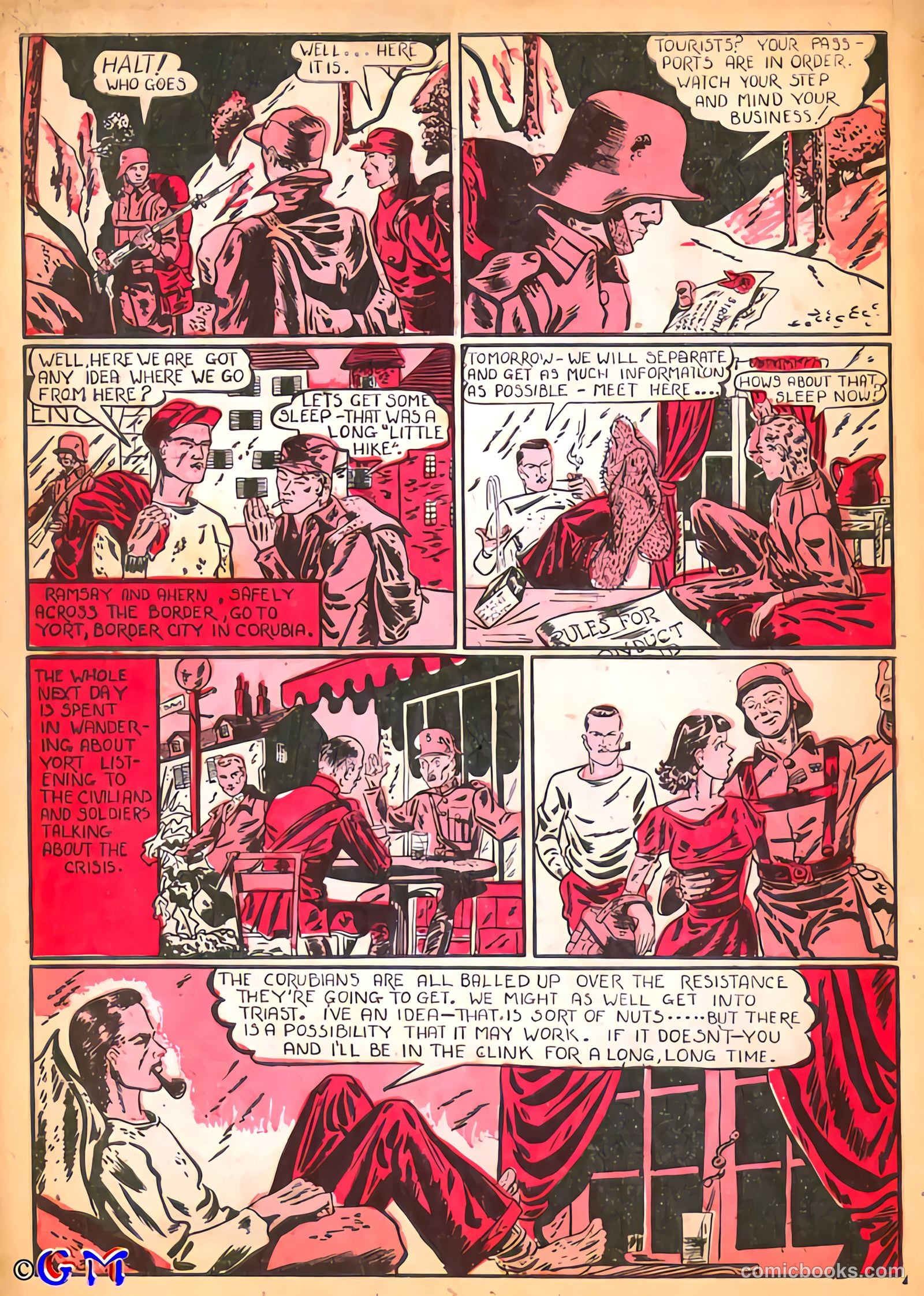 Amazing Mystery Funnies #8 — page 14 of 53