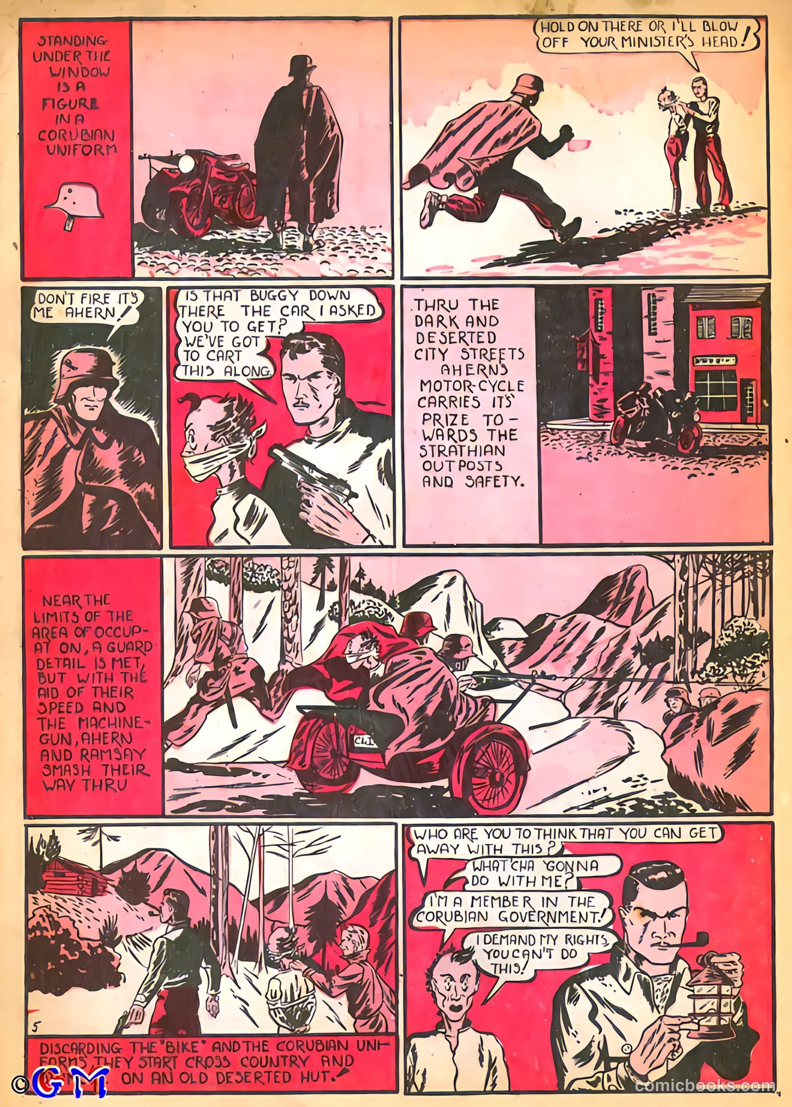 Amazing Mystery Funnies #8 — page 16 of 53