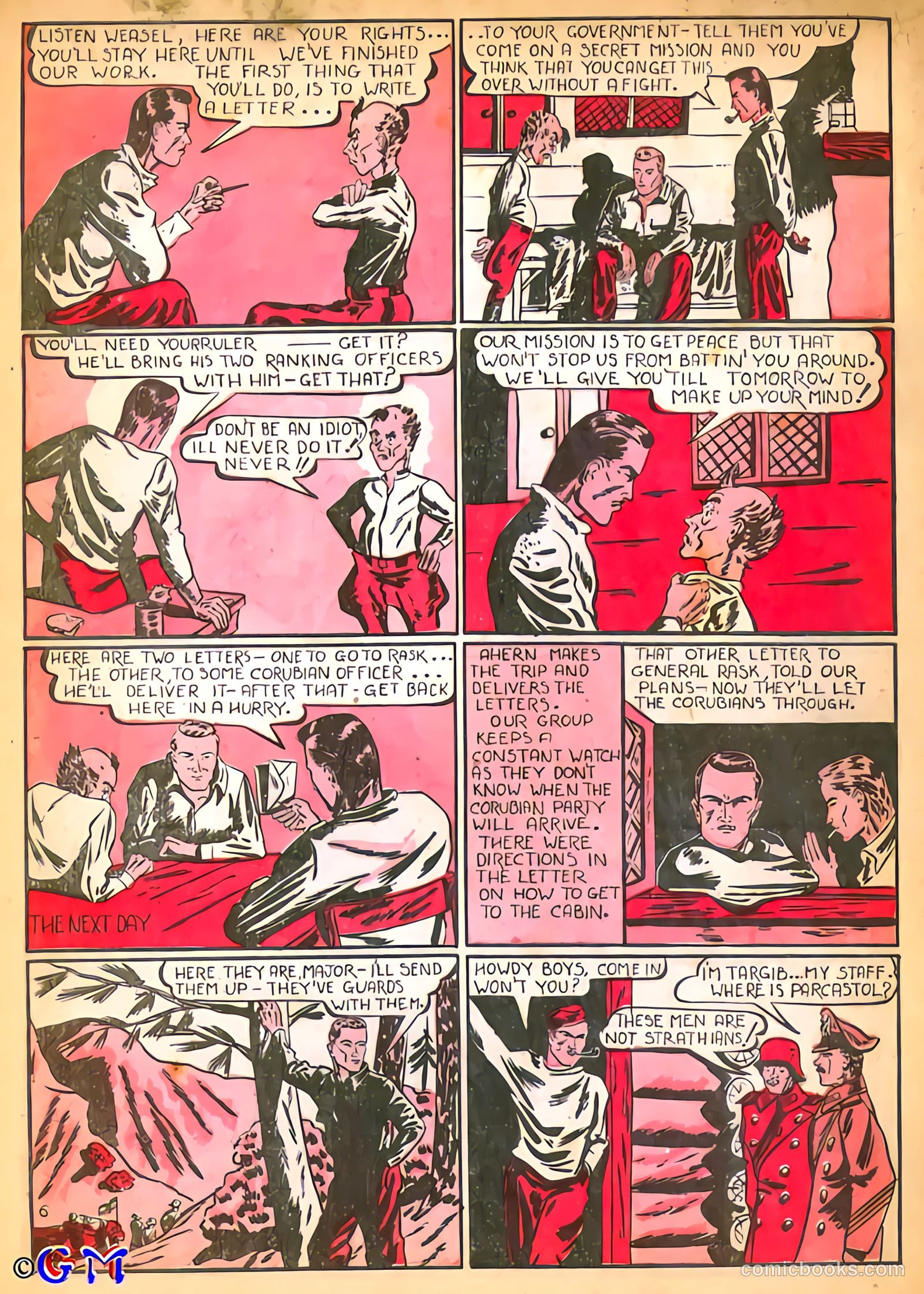 Amazing Mystery Funnies #8 — page 17 of 53