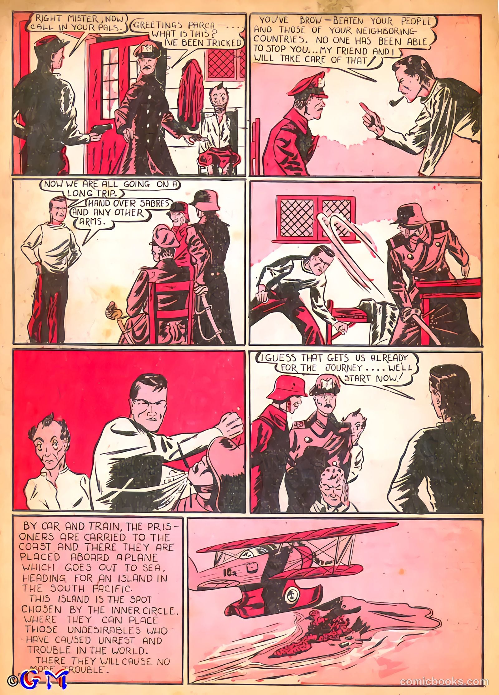 Amazing Mystery Funnies #8 — page 18 of 53
