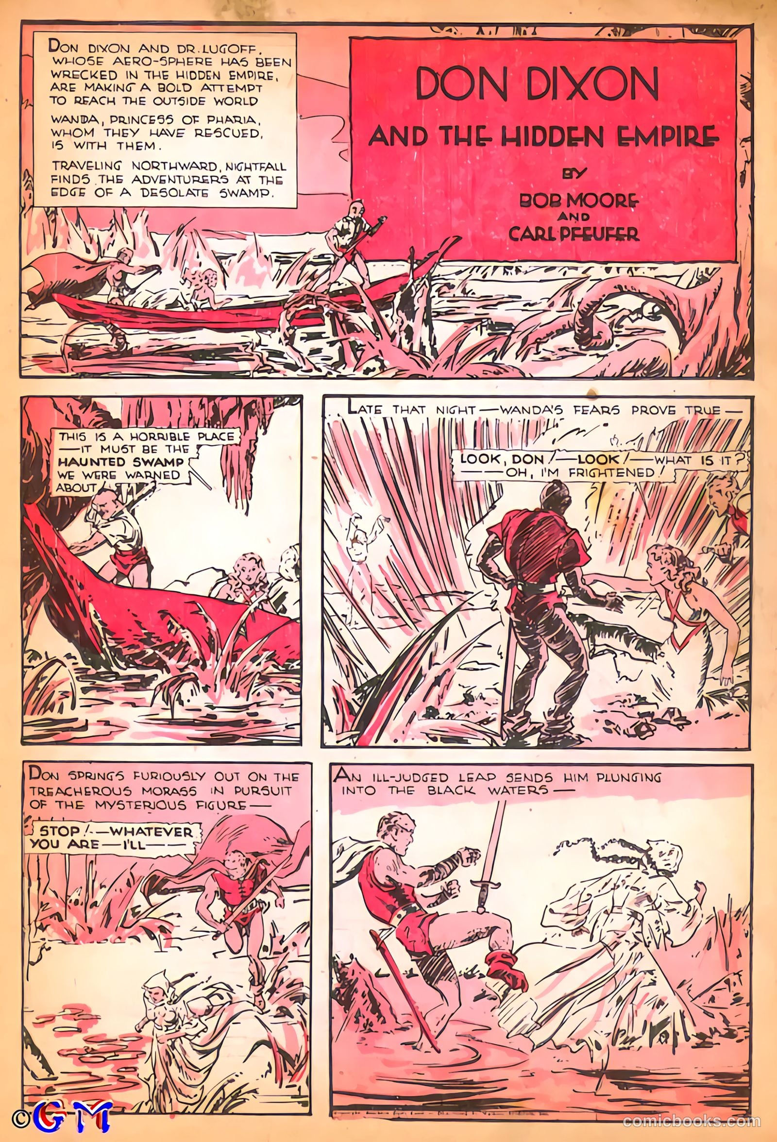 Amazing Mystery Funnies #8 — page 19 of 53