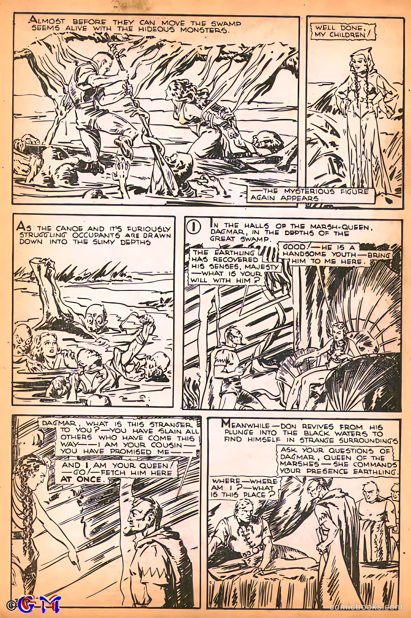 Amazing Mystery Funnies #8 — page 21 of 53