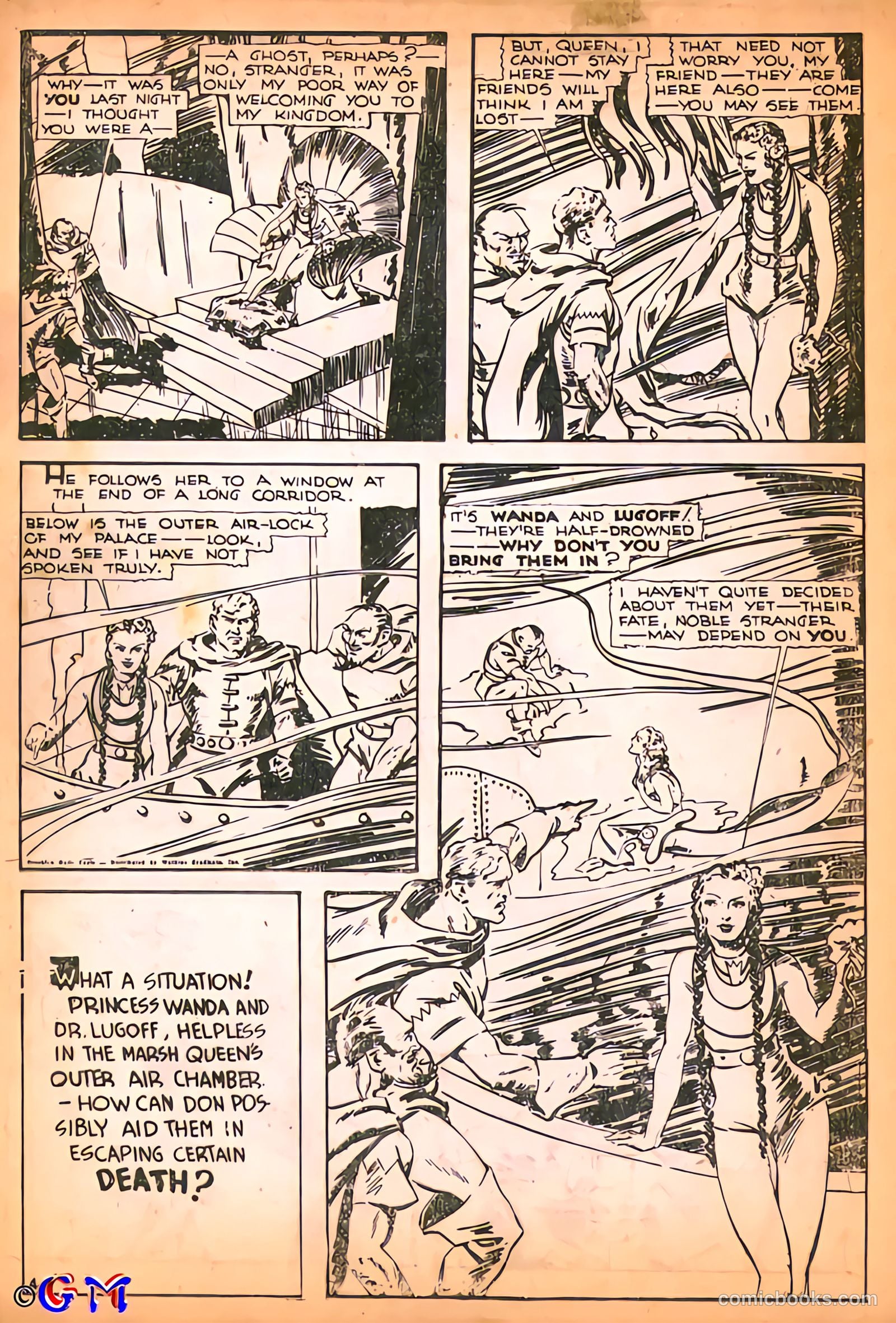 Amazing Mystery Funnies #8 — page 22 of 53