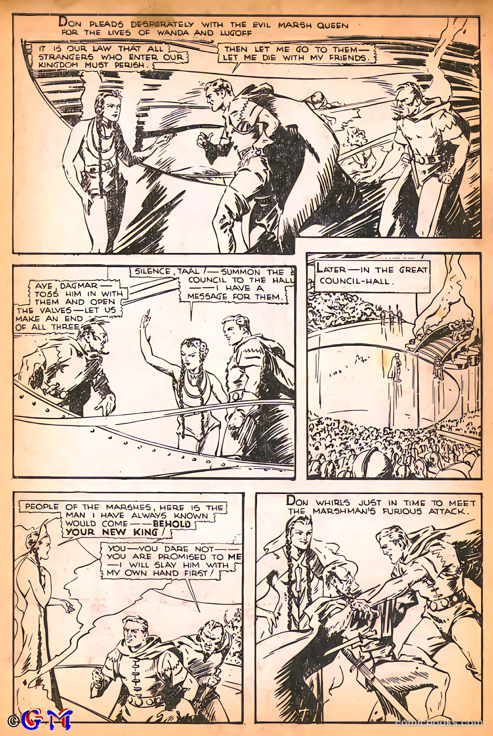 Amazing Mystery Funnies #8 — page 23 of 53