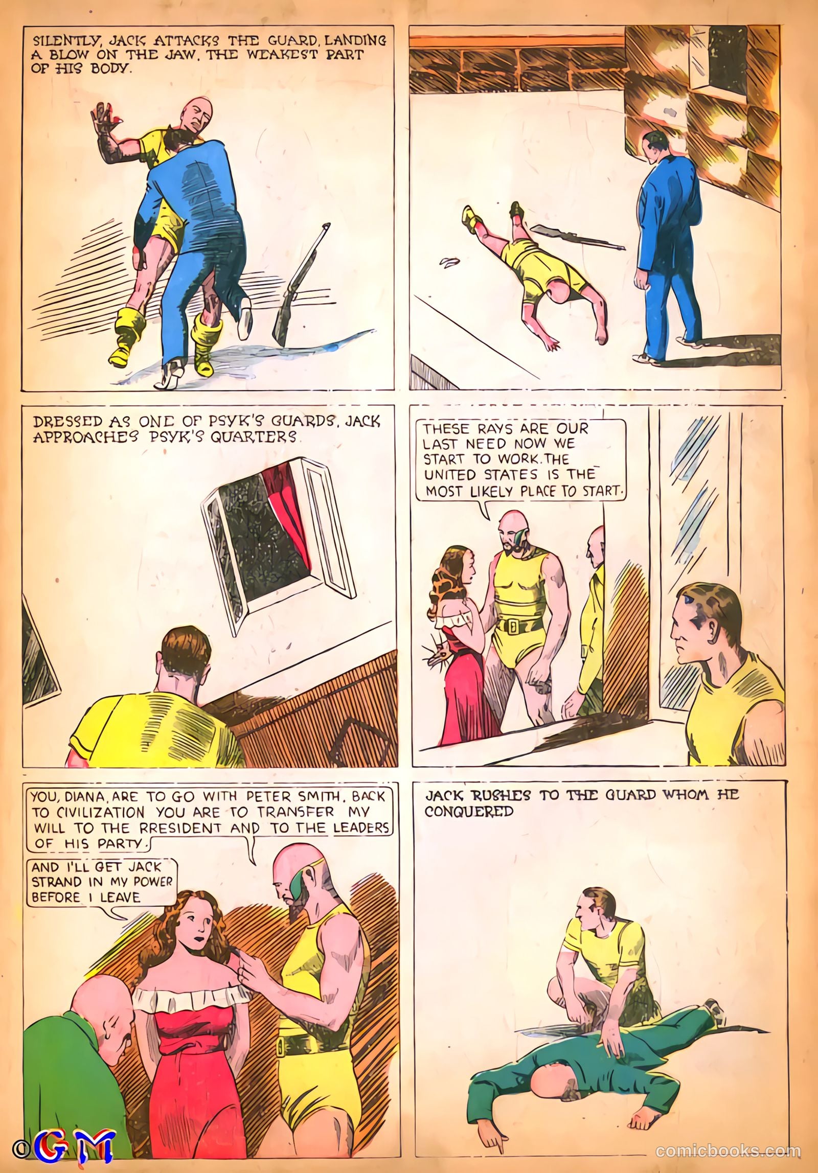 Amazing Mystery Funnies #8 — page 31 of 53