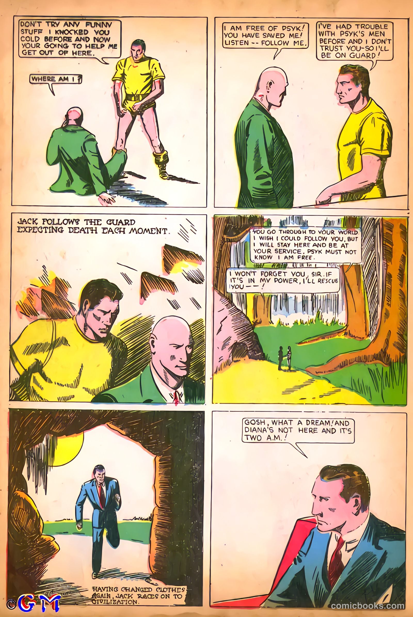 Amazing Mystery Funnies #8 — page 32 of 53