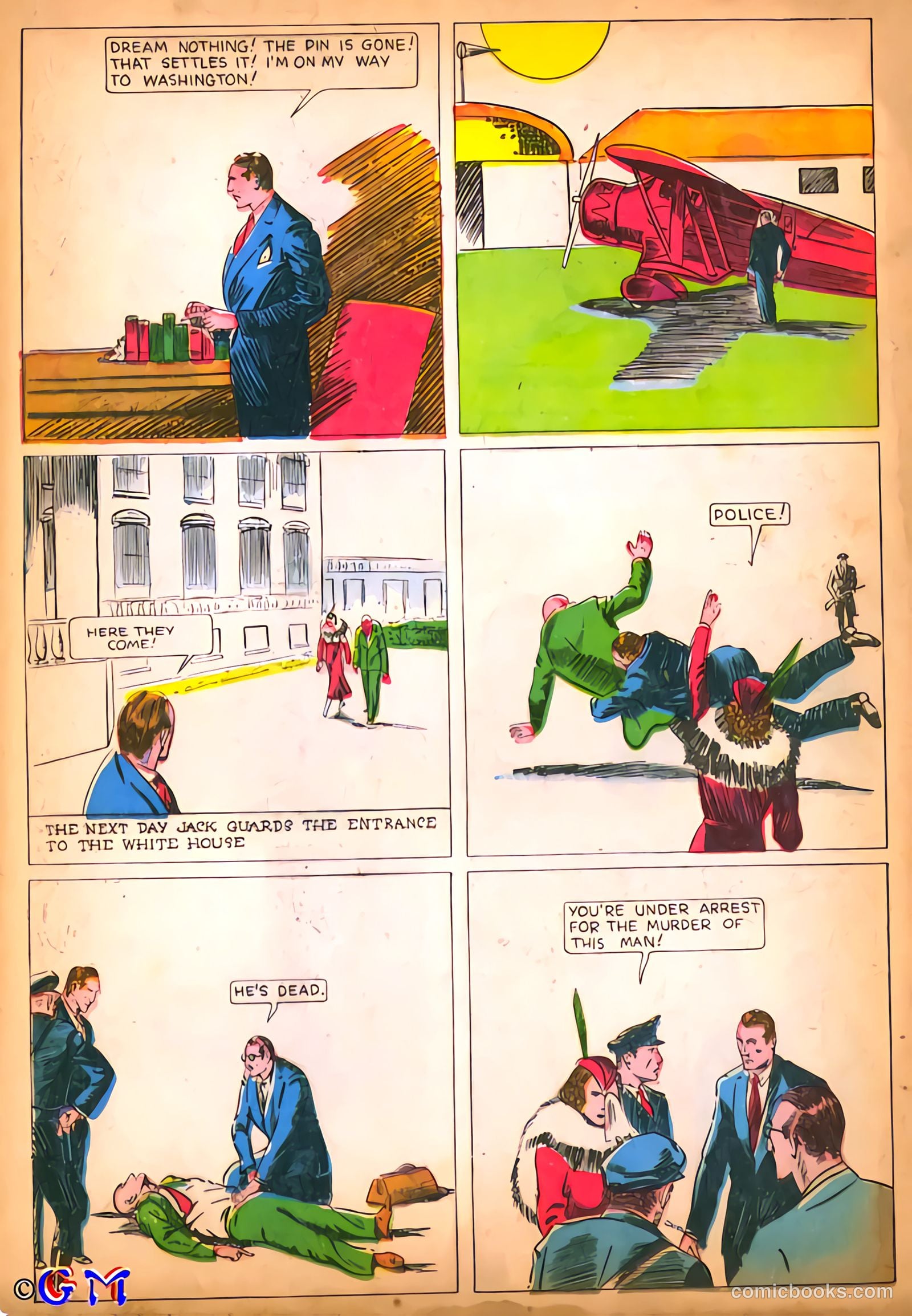 Amazing Mystery Funnies #8 — page 33 of 53