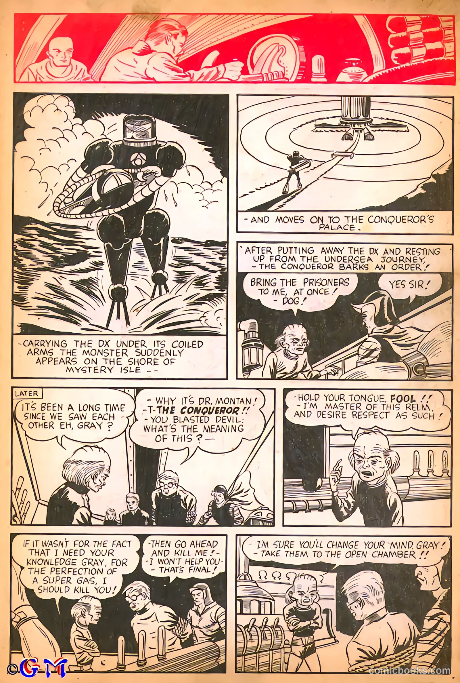 Amazing Mystery Funnies #8 — page 37 of 53
