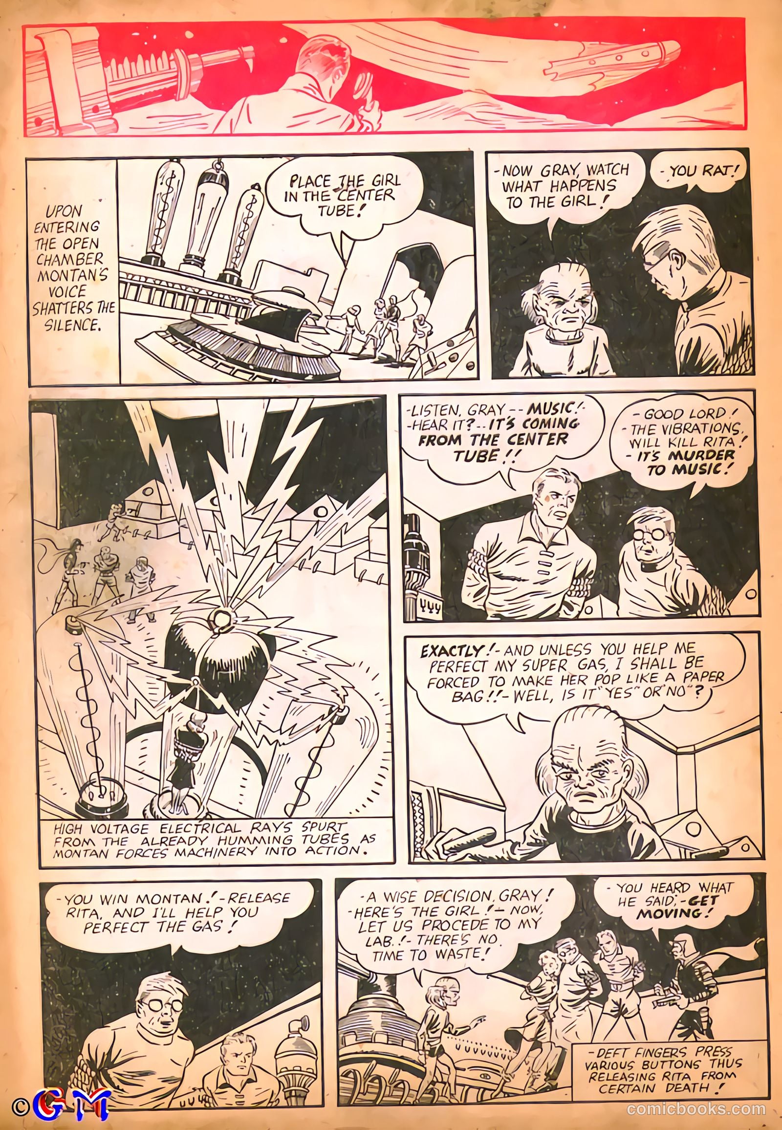 Amazing Mystery Funnies #8 — page 38 of 53