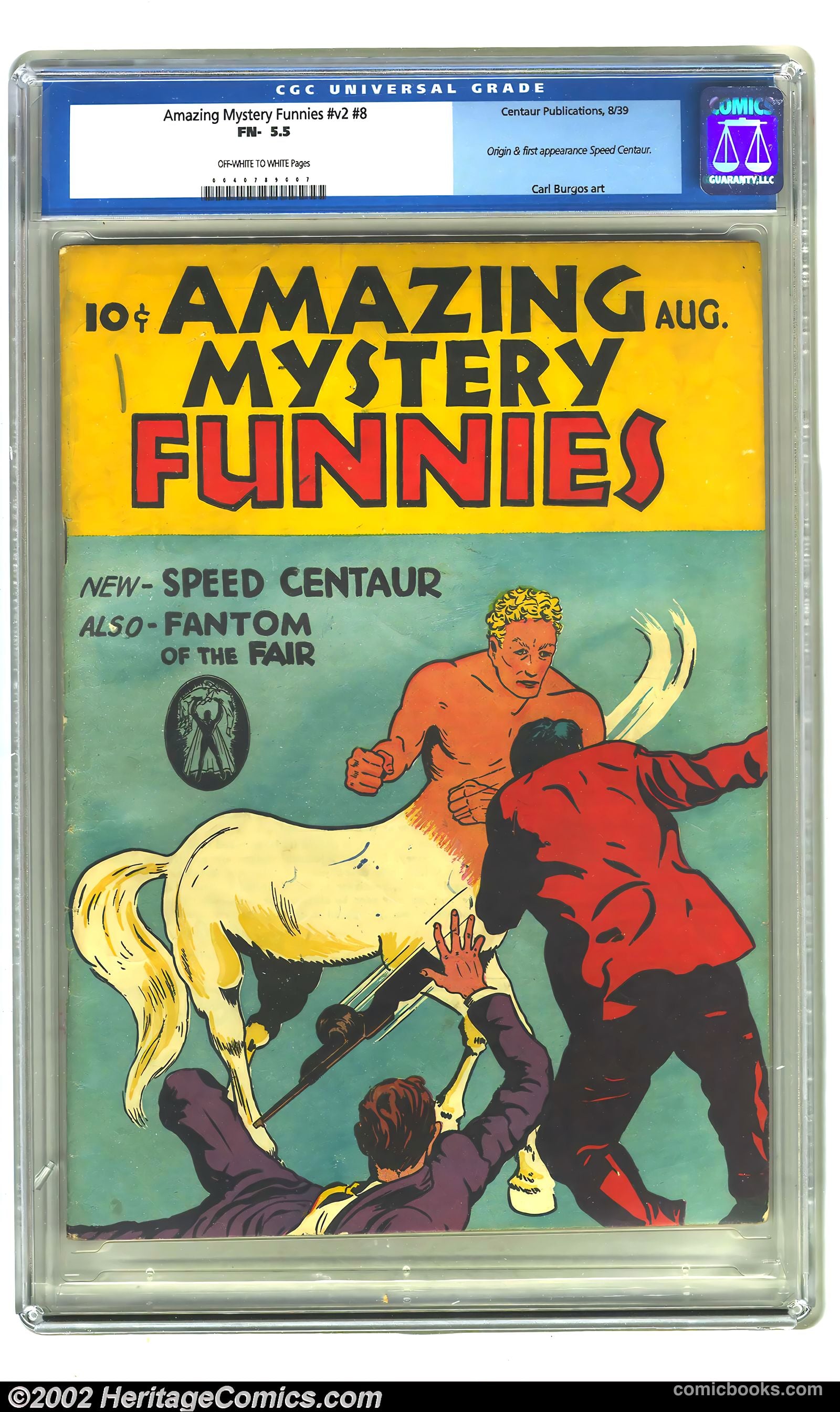 Amazing Mystery Funnies #8 — page 53 of 53