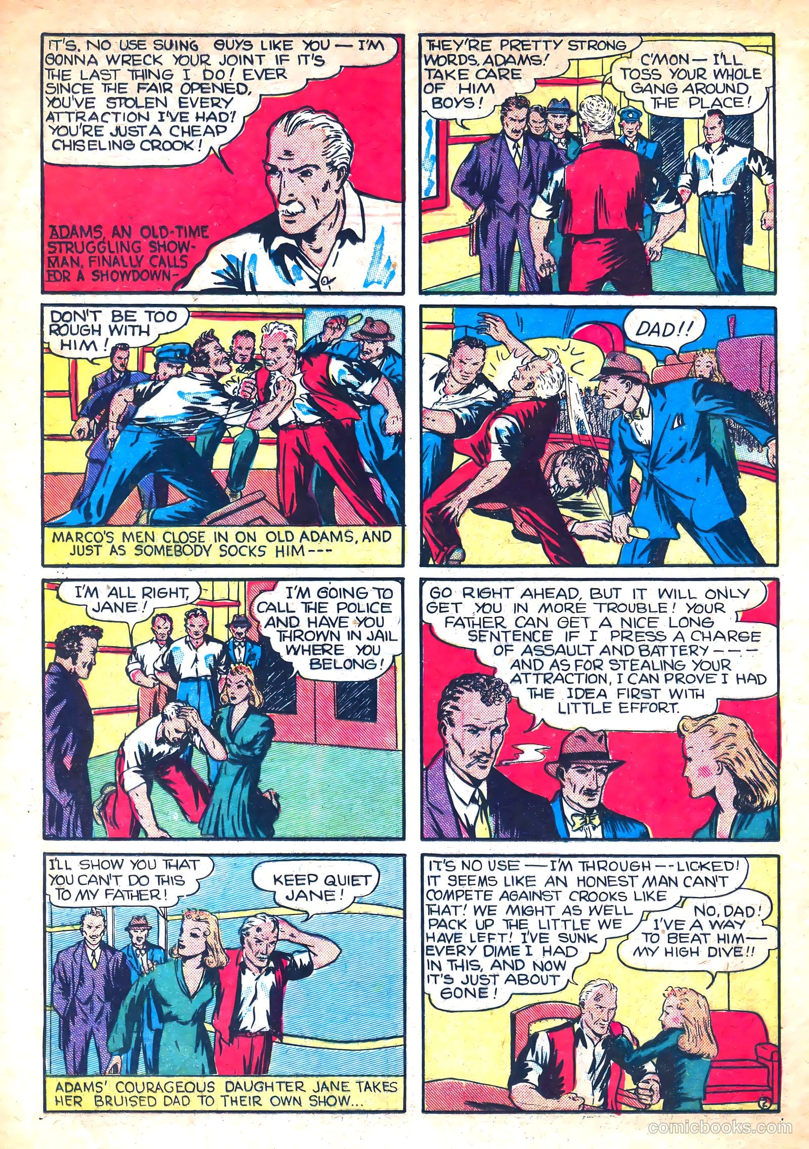 Amazing Mystery Funnies #9 — page 5 of 53