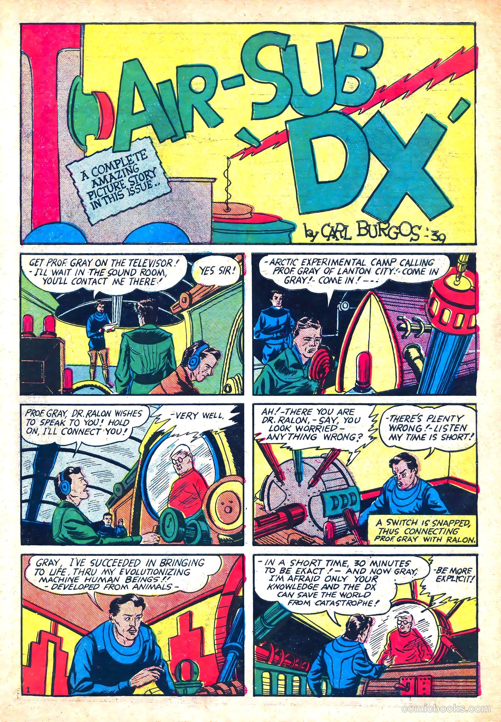 Amazing Mystery Funnies #9 — page 12 of 53