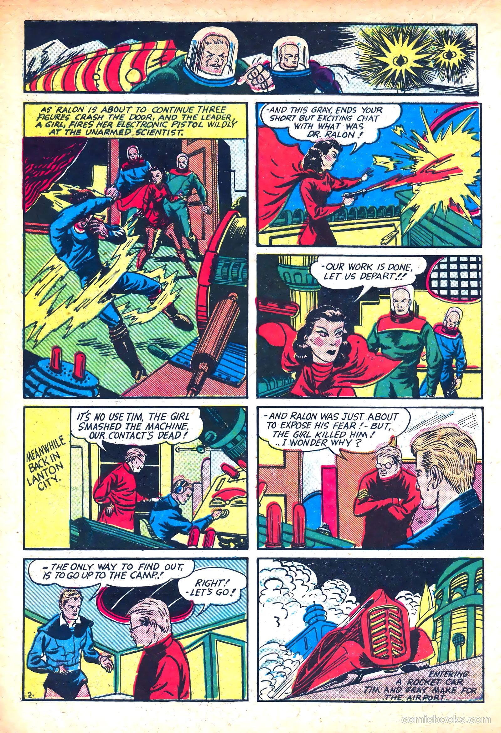 Amazing Mystery Funnies #9 — page 13 of 53