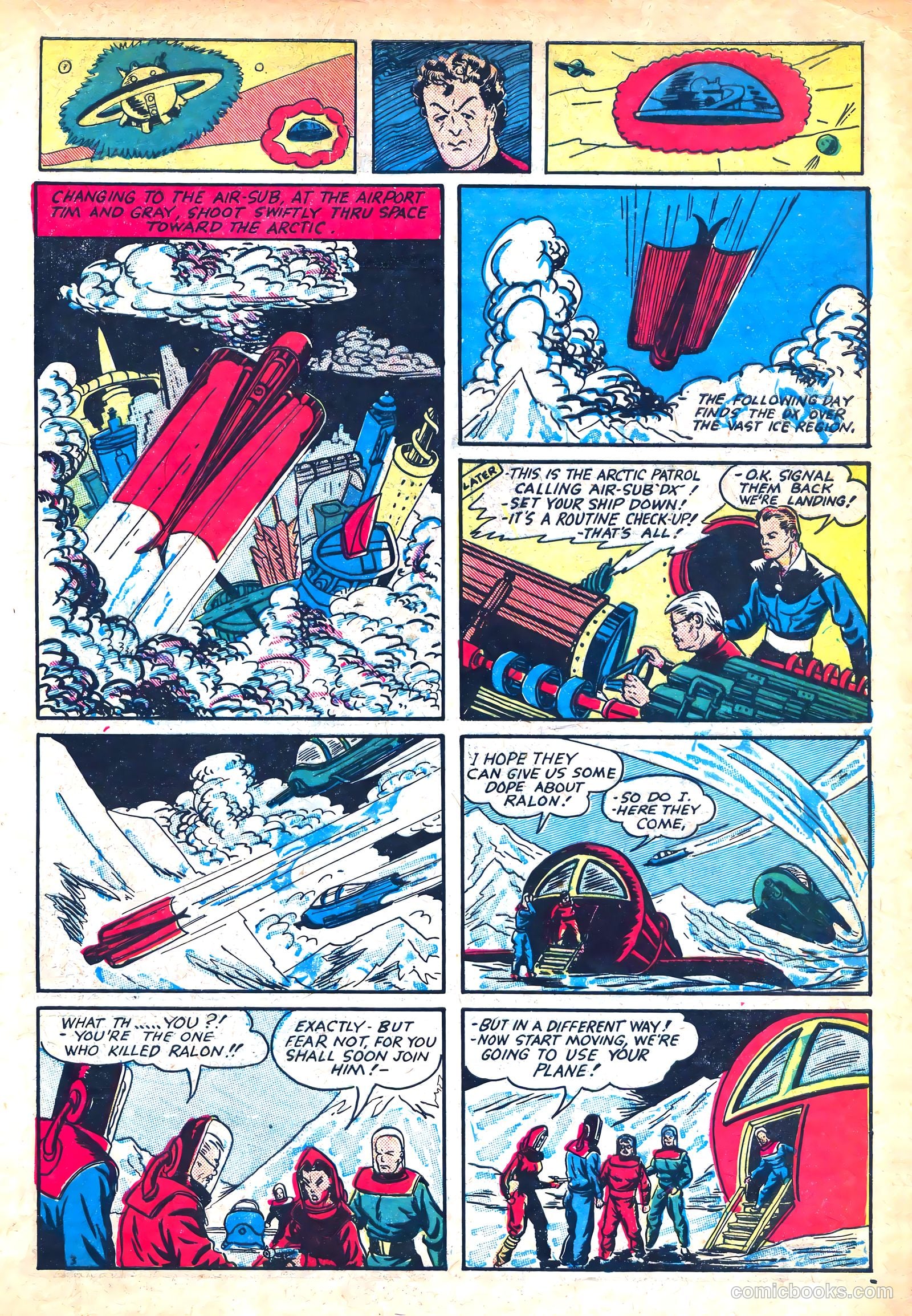 Amazing Mystery Funnies #9 — page 14 of 53