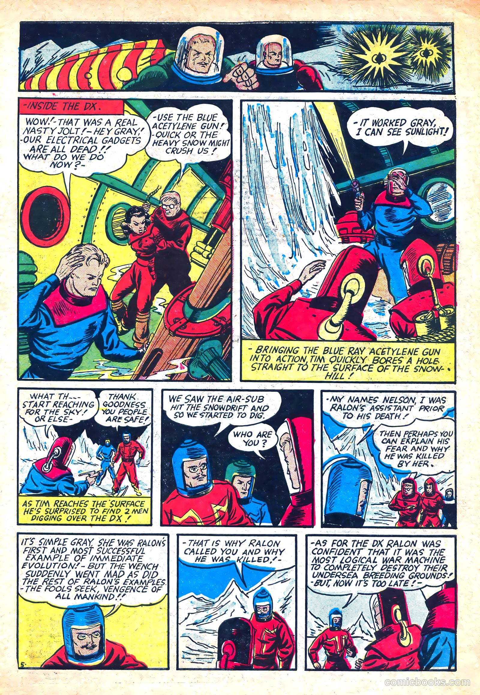 Amazing Mystery Funnies #9 — page 16 of 53