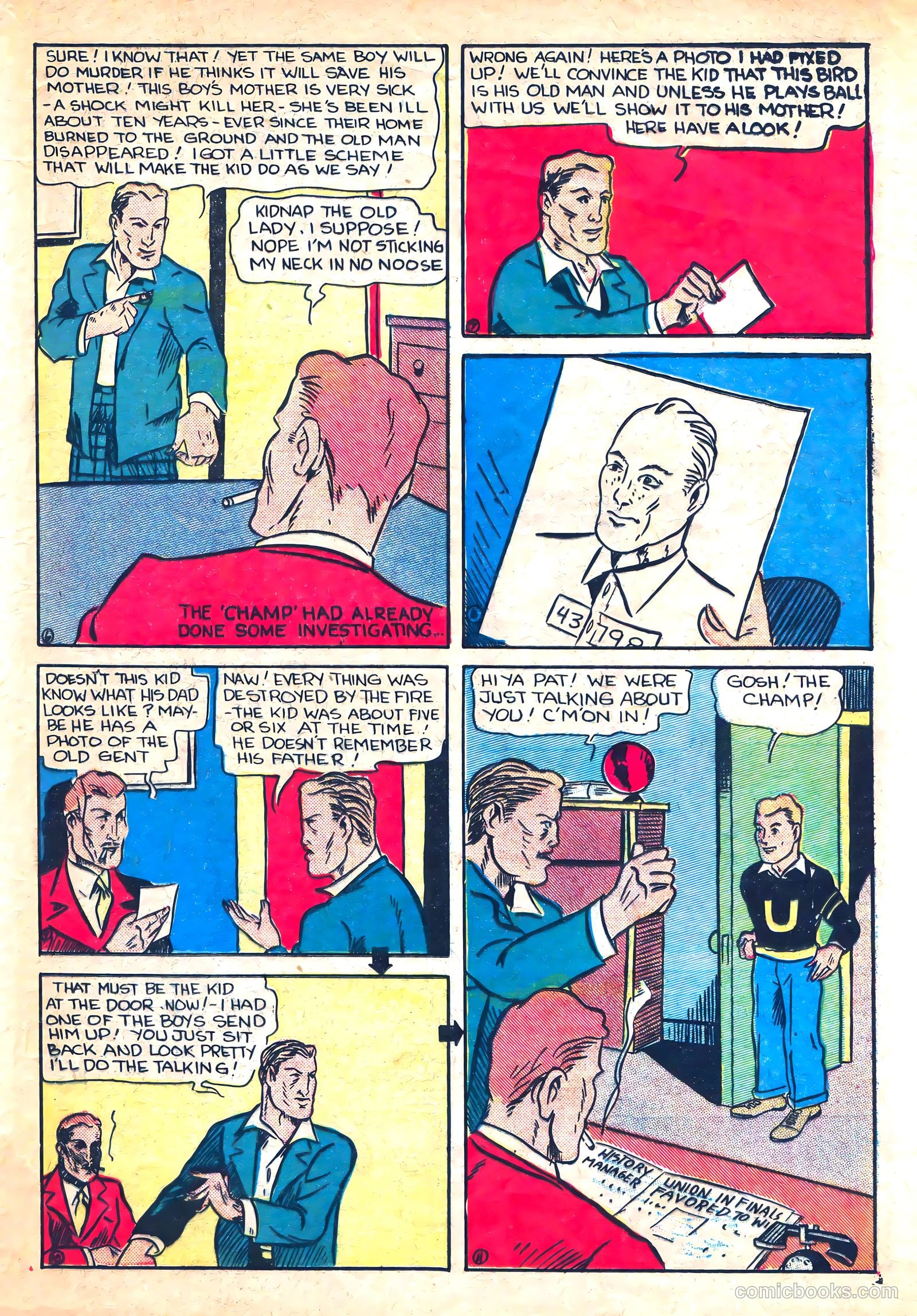 Amazing Mystery Funnies #9 — page 46 of 53