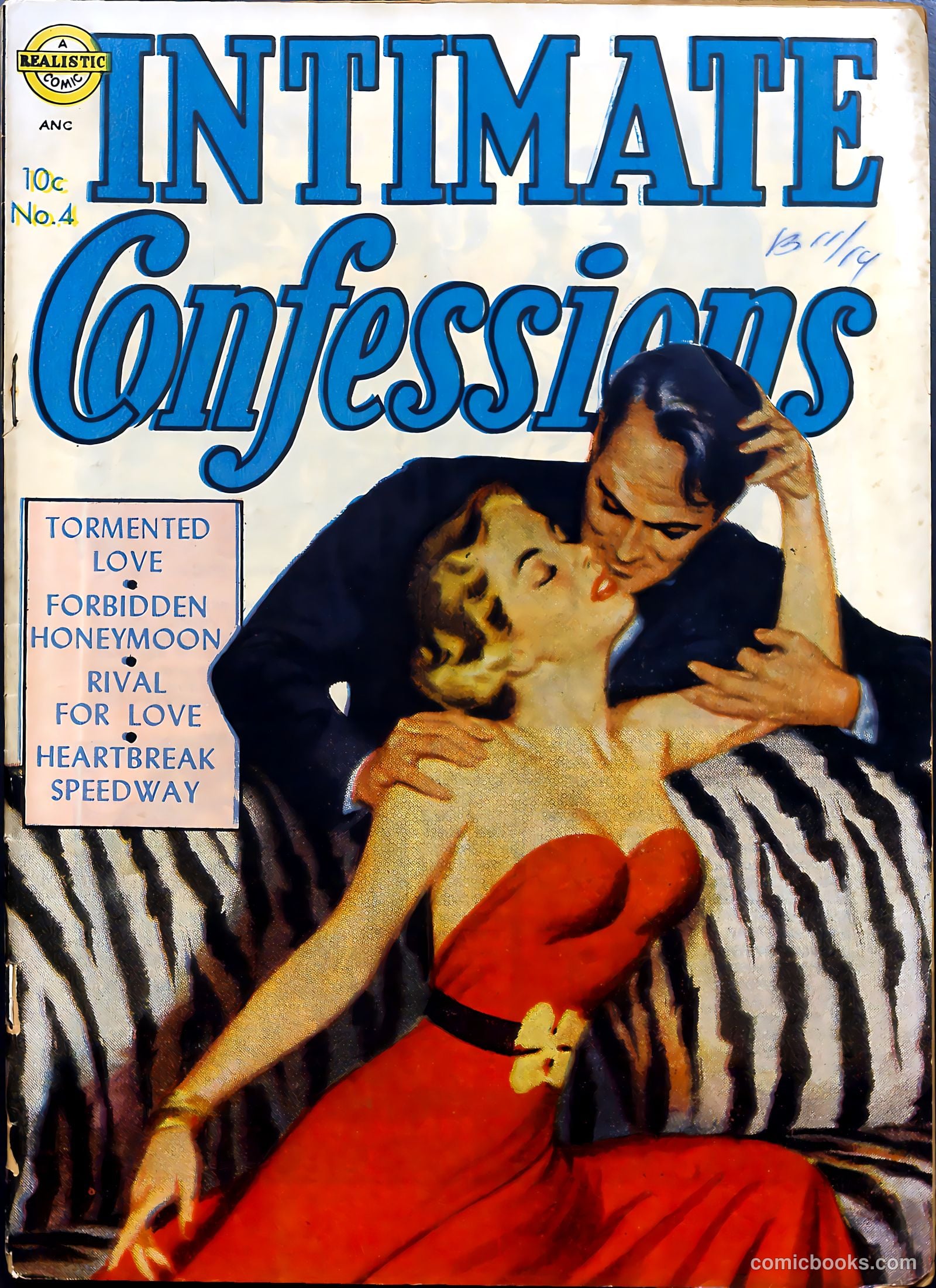 Intimate Confessions #4 — page 1 of 36