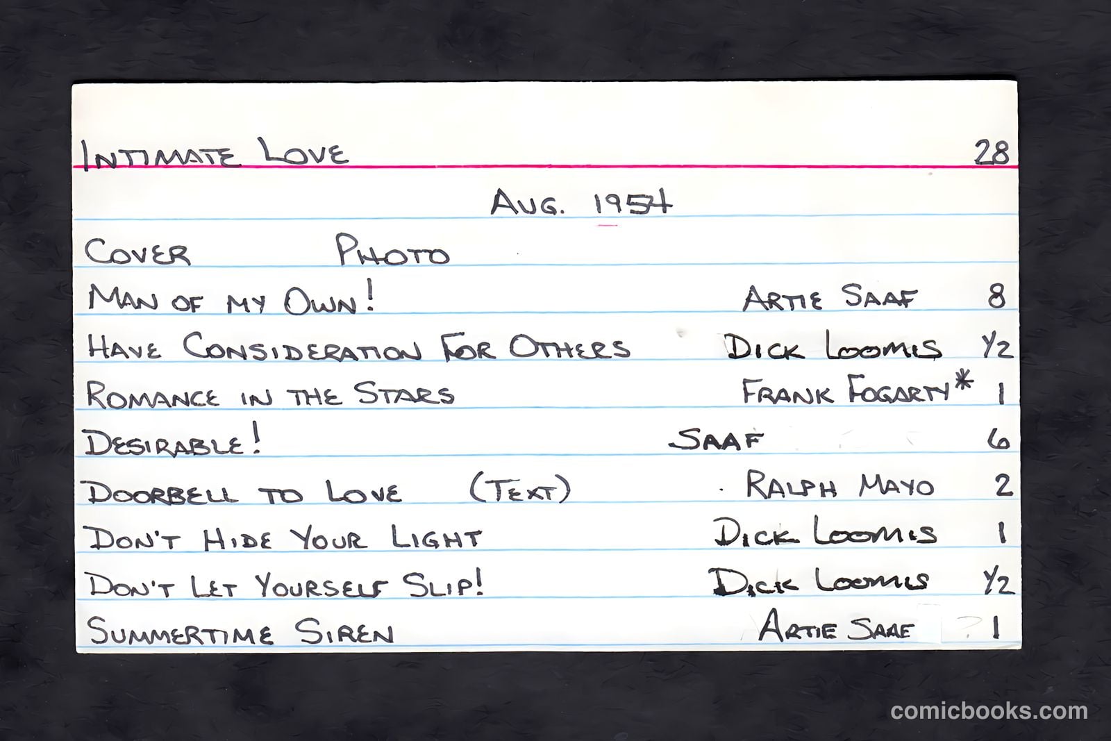 Intimate Love #28 — page 37 of 38