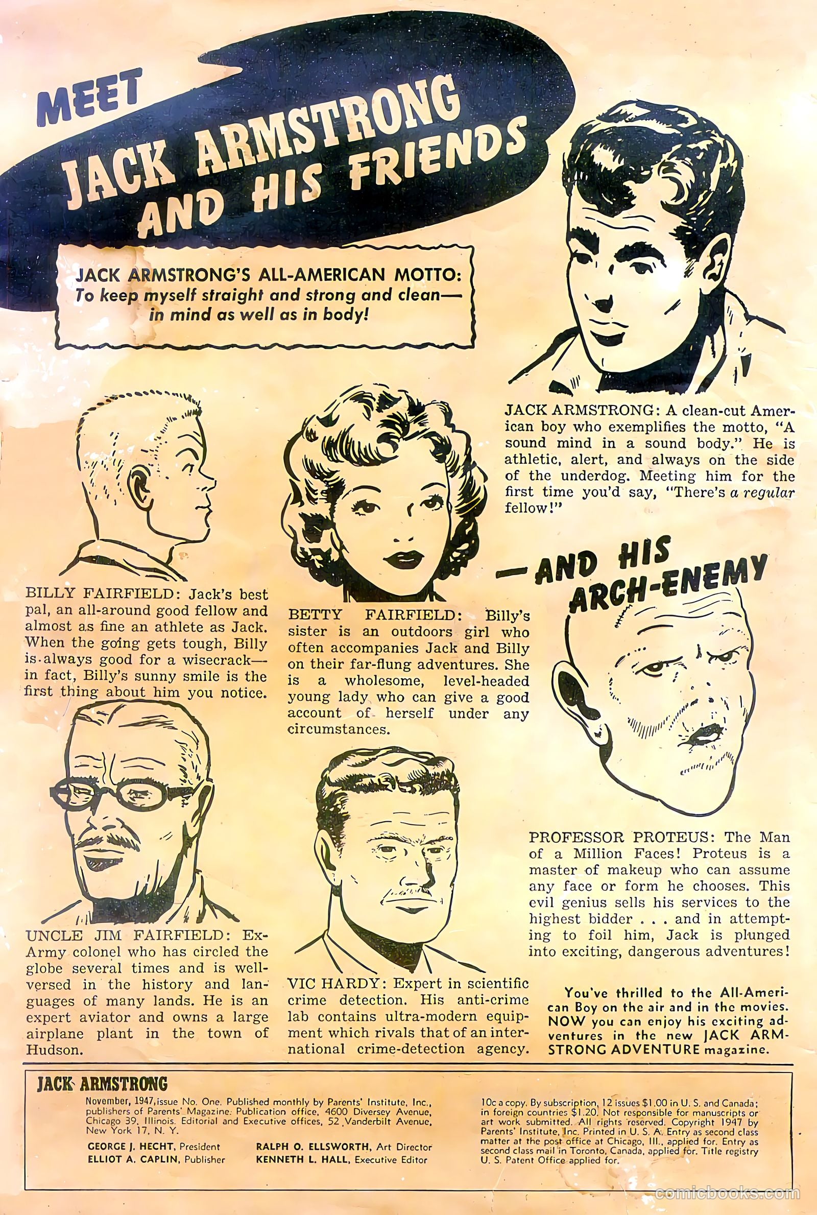 Jack Armstrong #1 — page 3 of 52