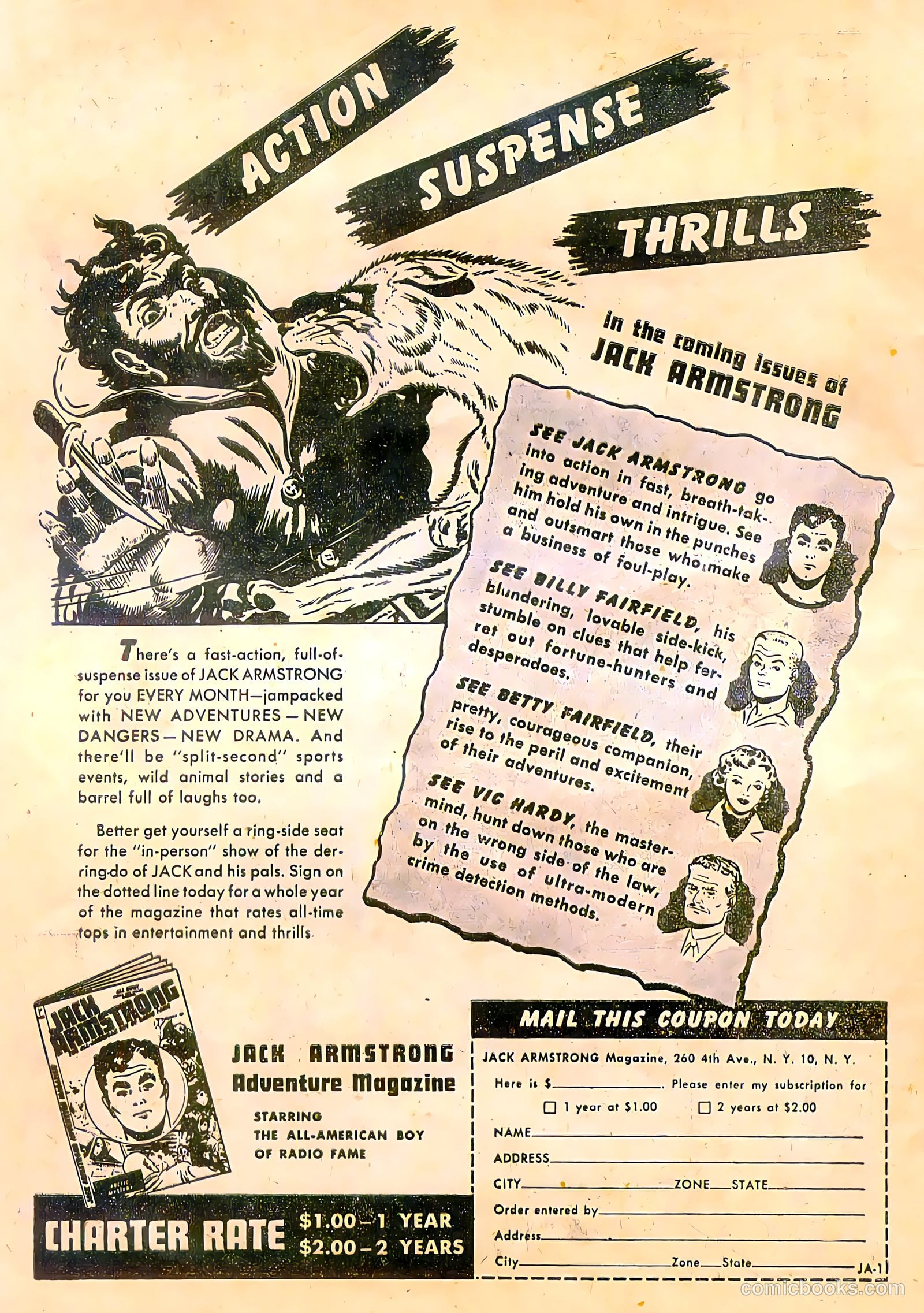 Jack Armstrong #1 — page 47 of 52