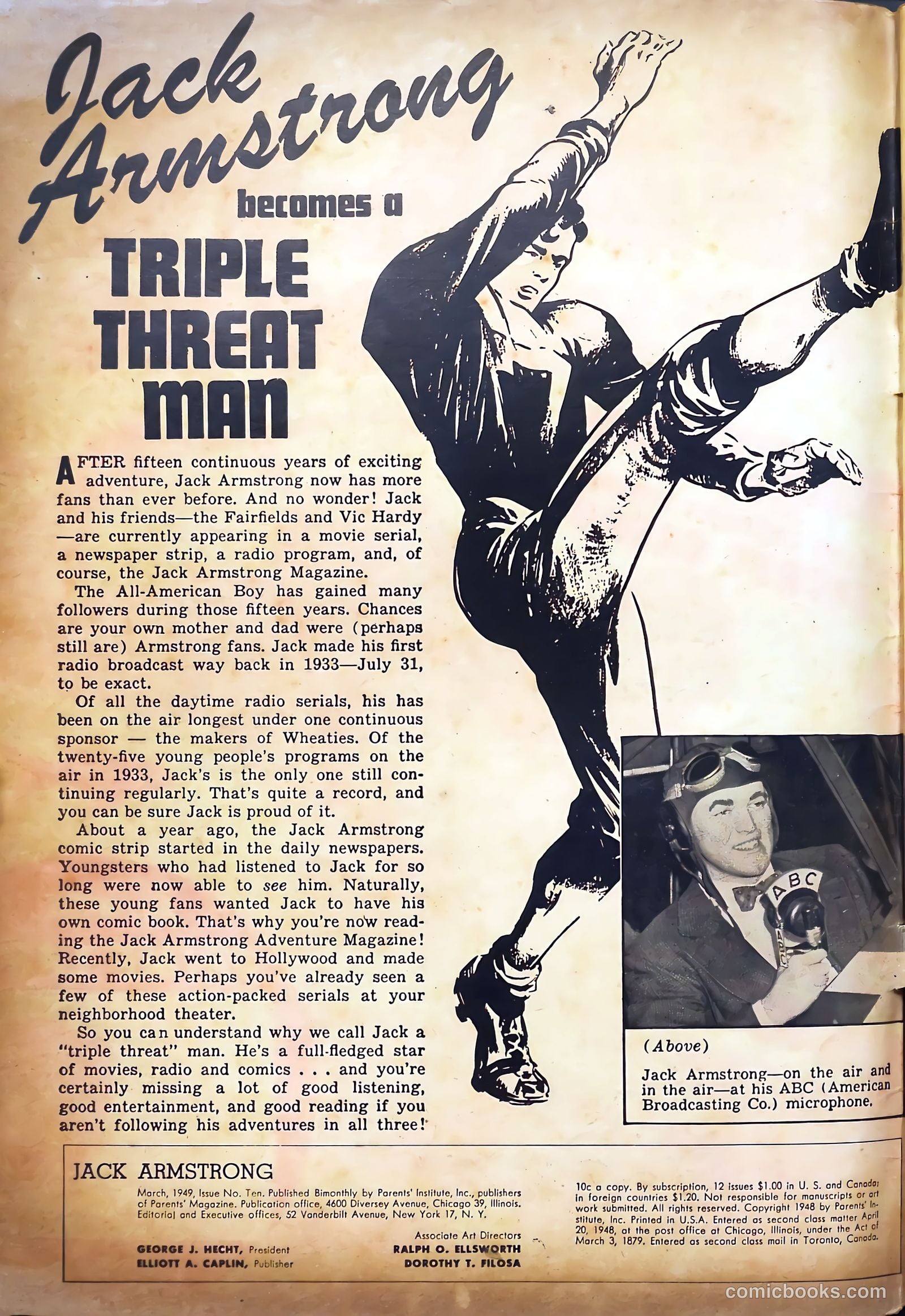 Jack Armstrong #10 — page 2 of 50