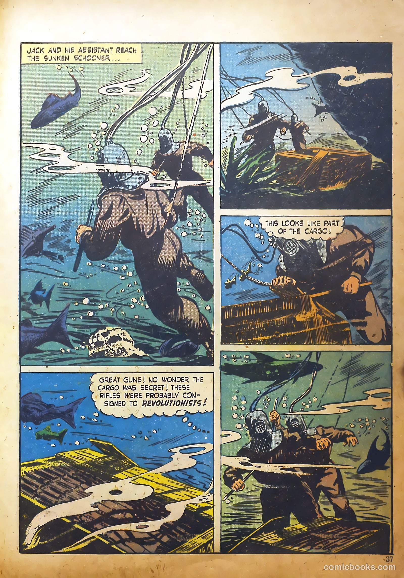 Jack Armstrong #10 — page 35 of 50