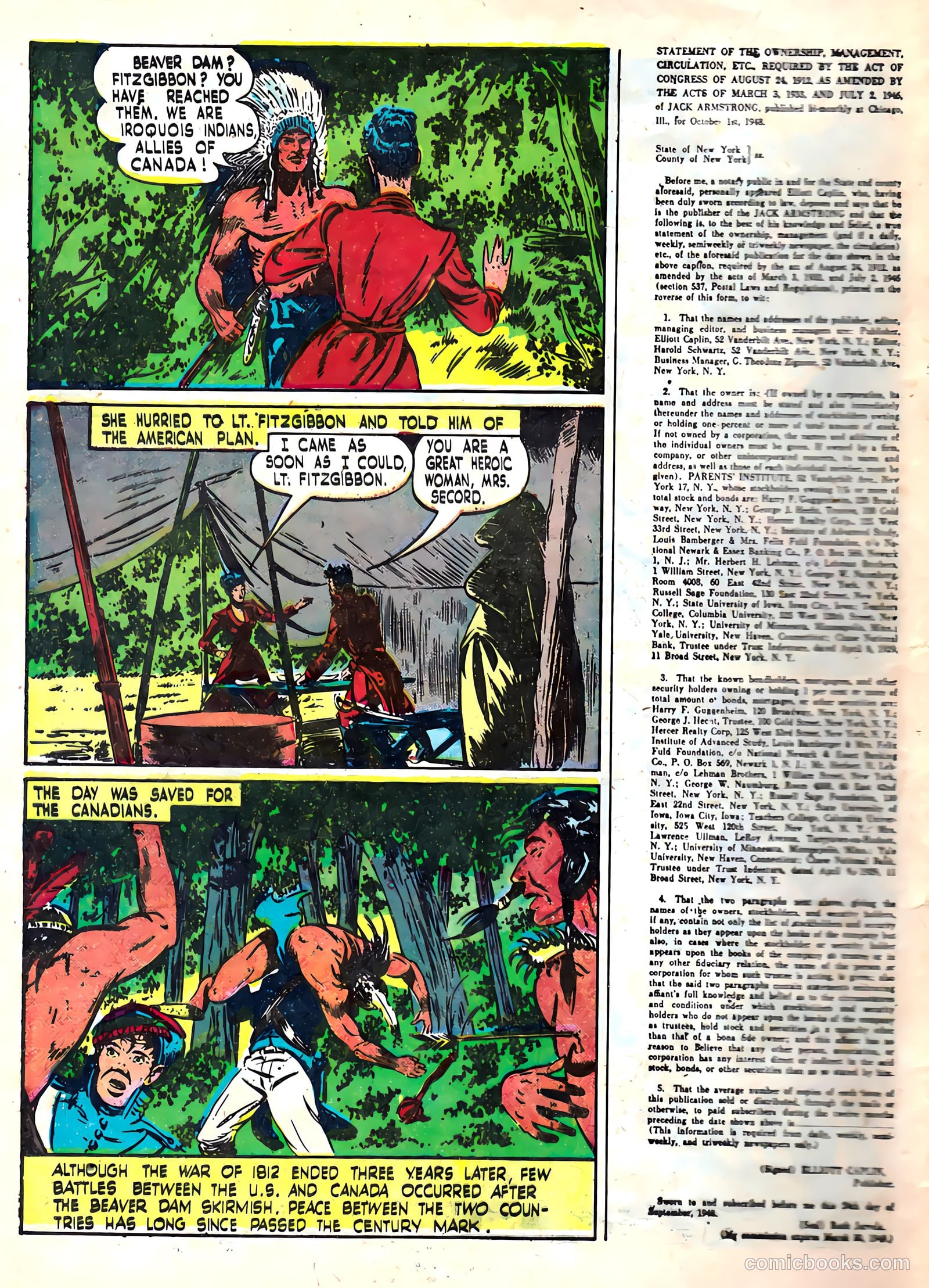 Jack Armstrong #12 — page 32 of 36