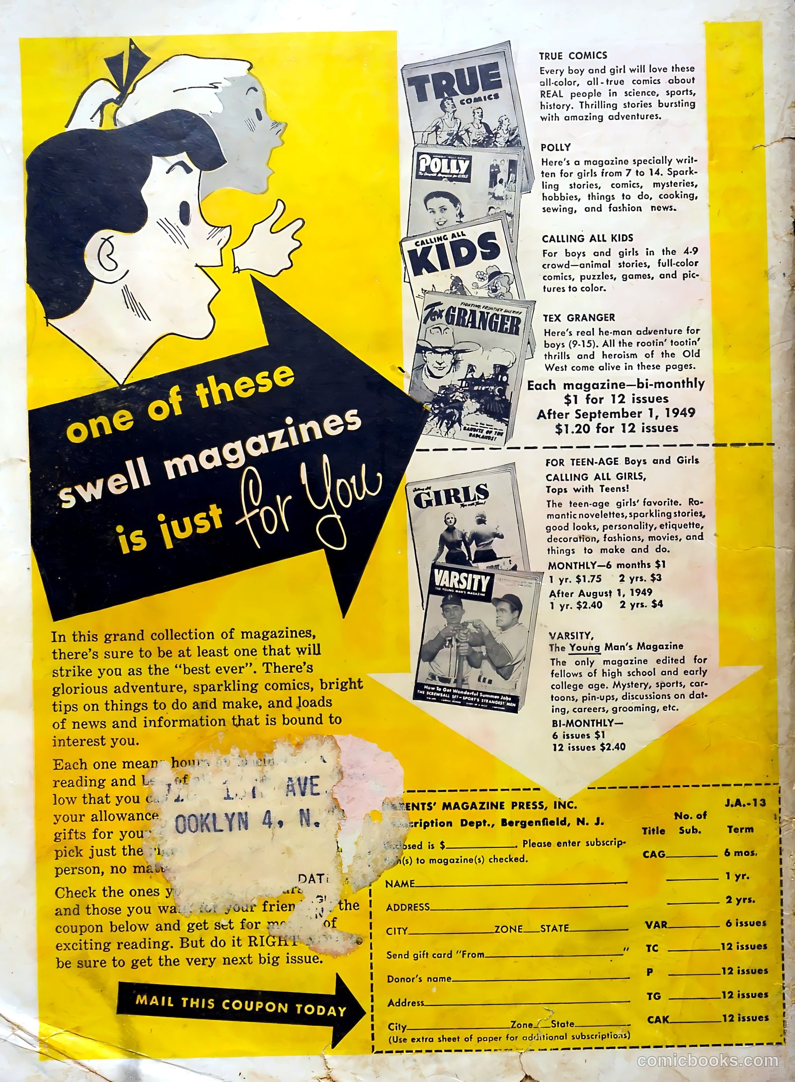 Jack Armstrong #13 — page 36 of 36