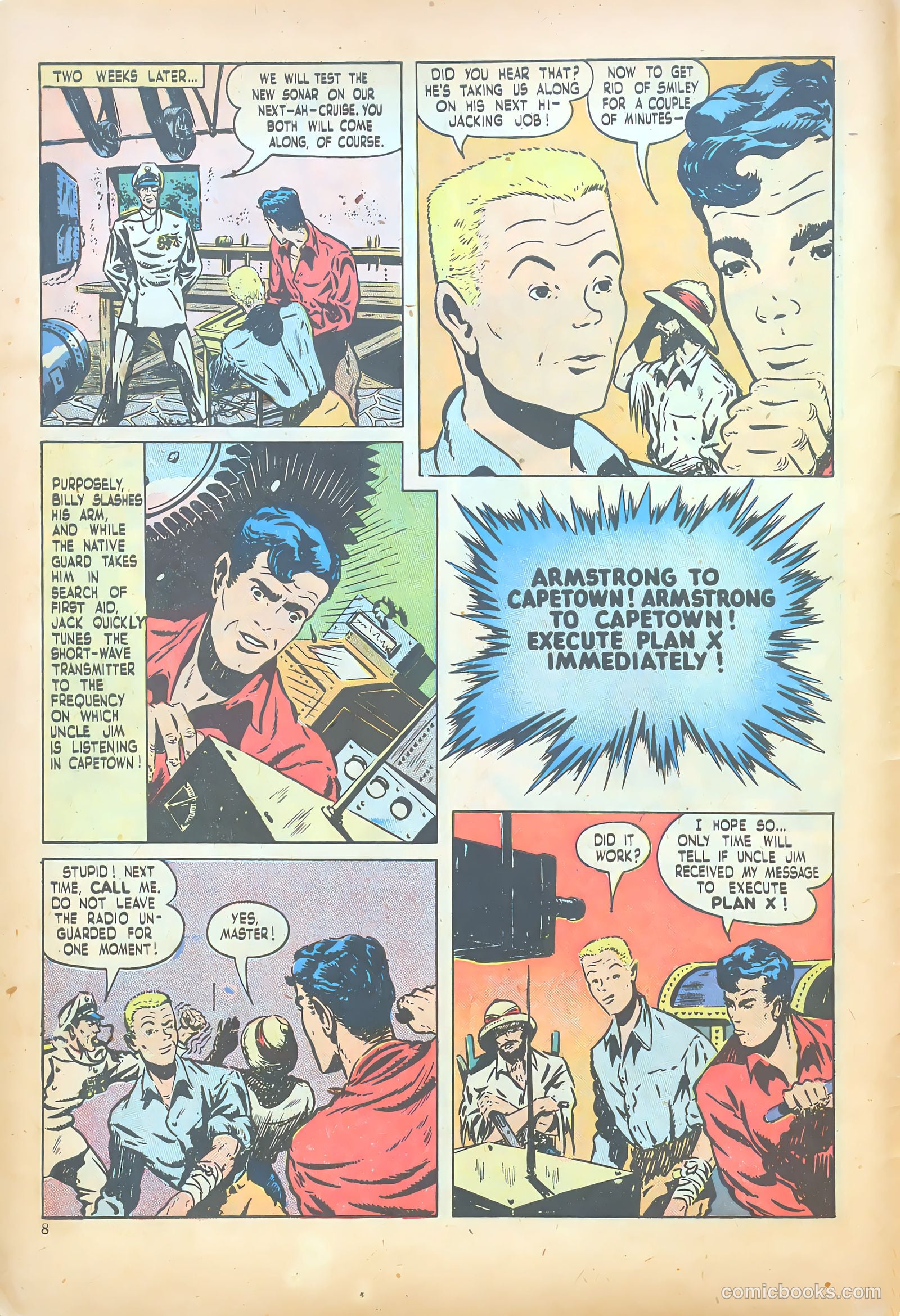 Jack Armstrong #3 — page 8 of 51