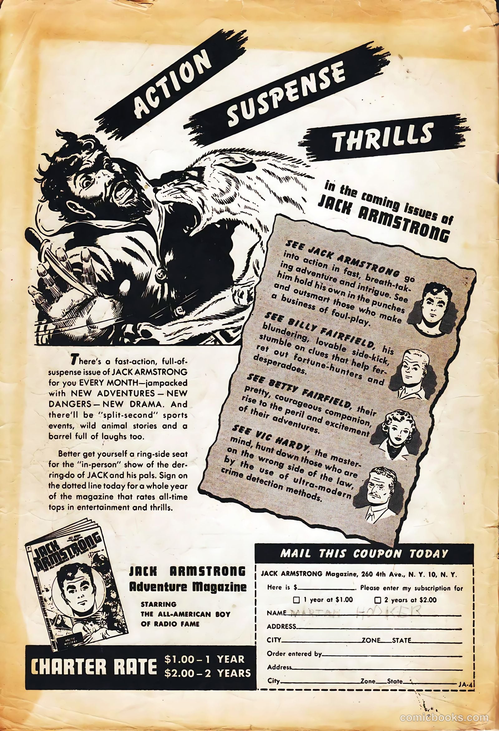 Jack Armstrong #4 — page 53 of 53