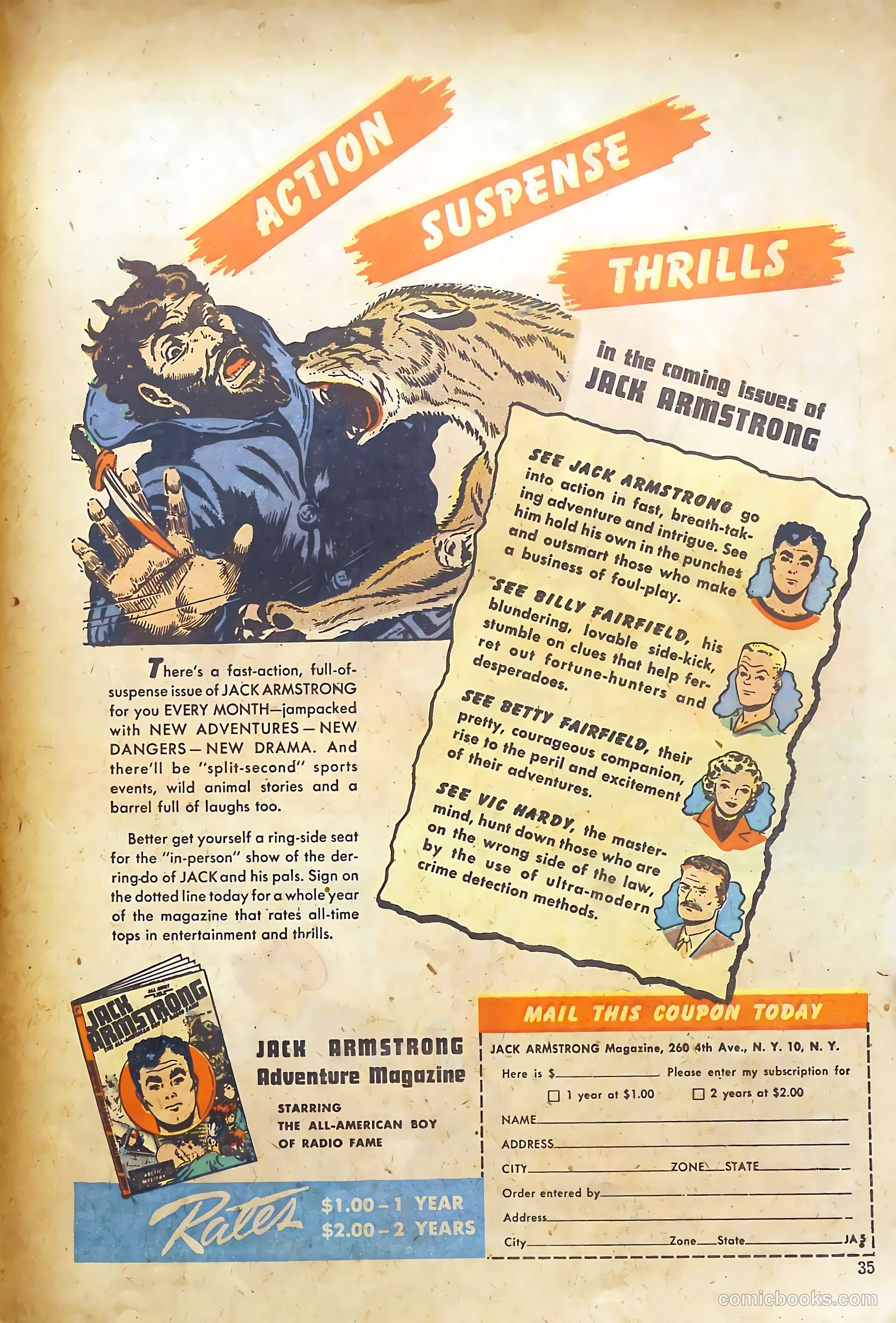 Jack Armstrong #5 — page 33 of 50
