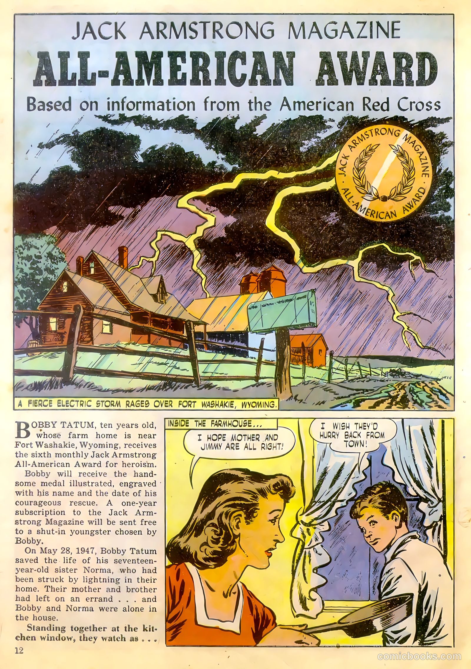 Jack Armstrong #6 — page 12 of 52