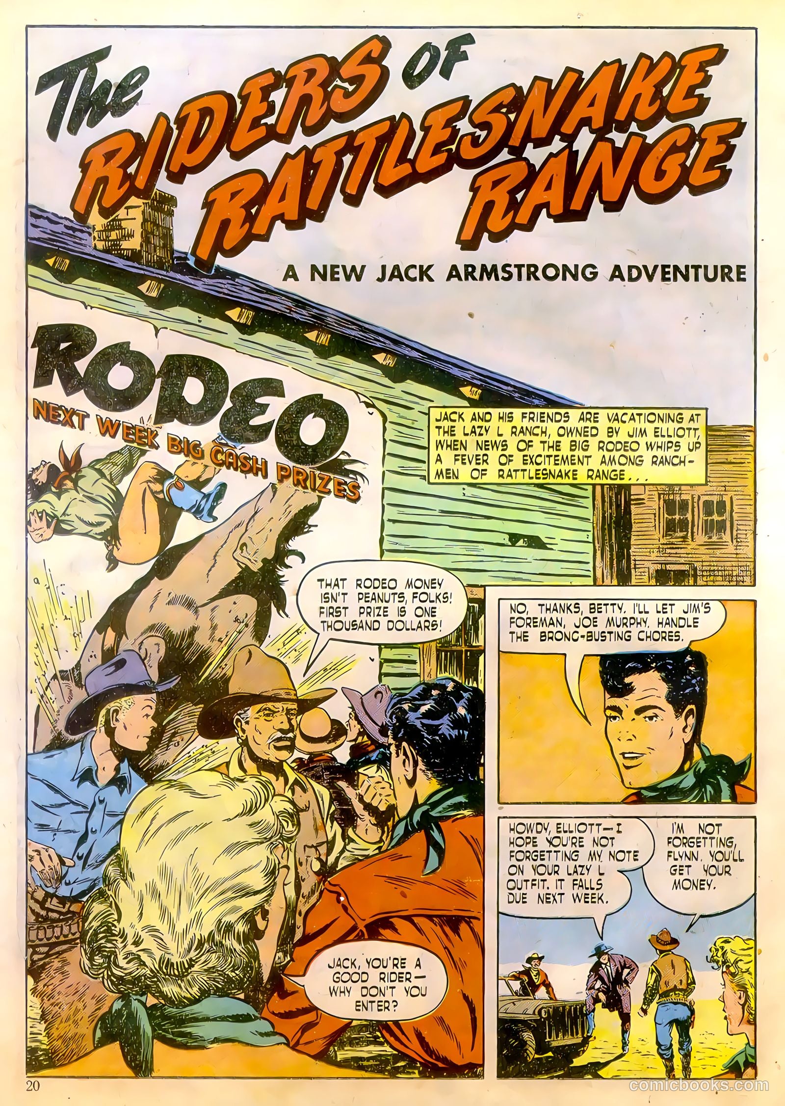 Jack Armstrong #6 — page 20 of 52